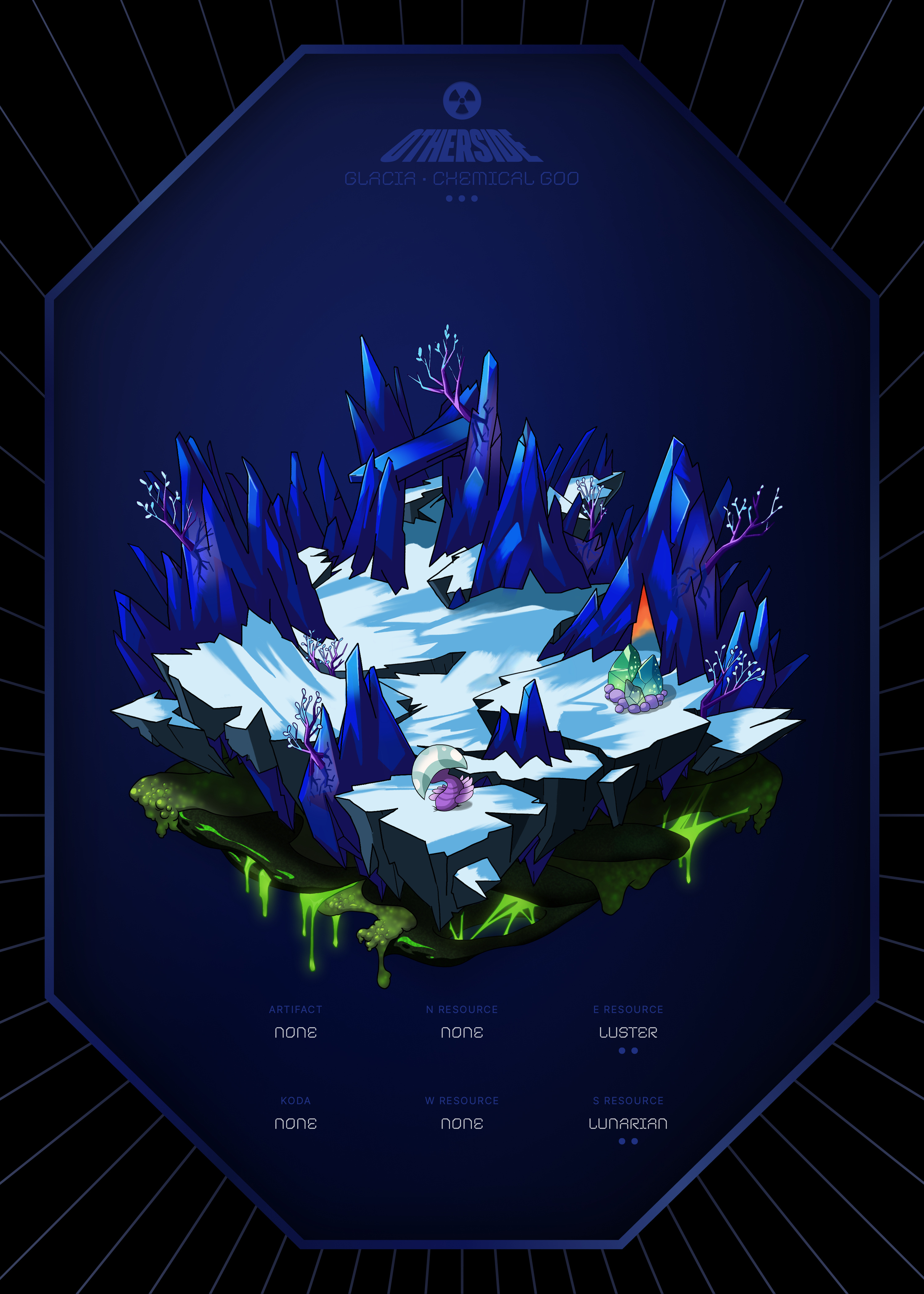 Otherdeed #17063 — Glacia