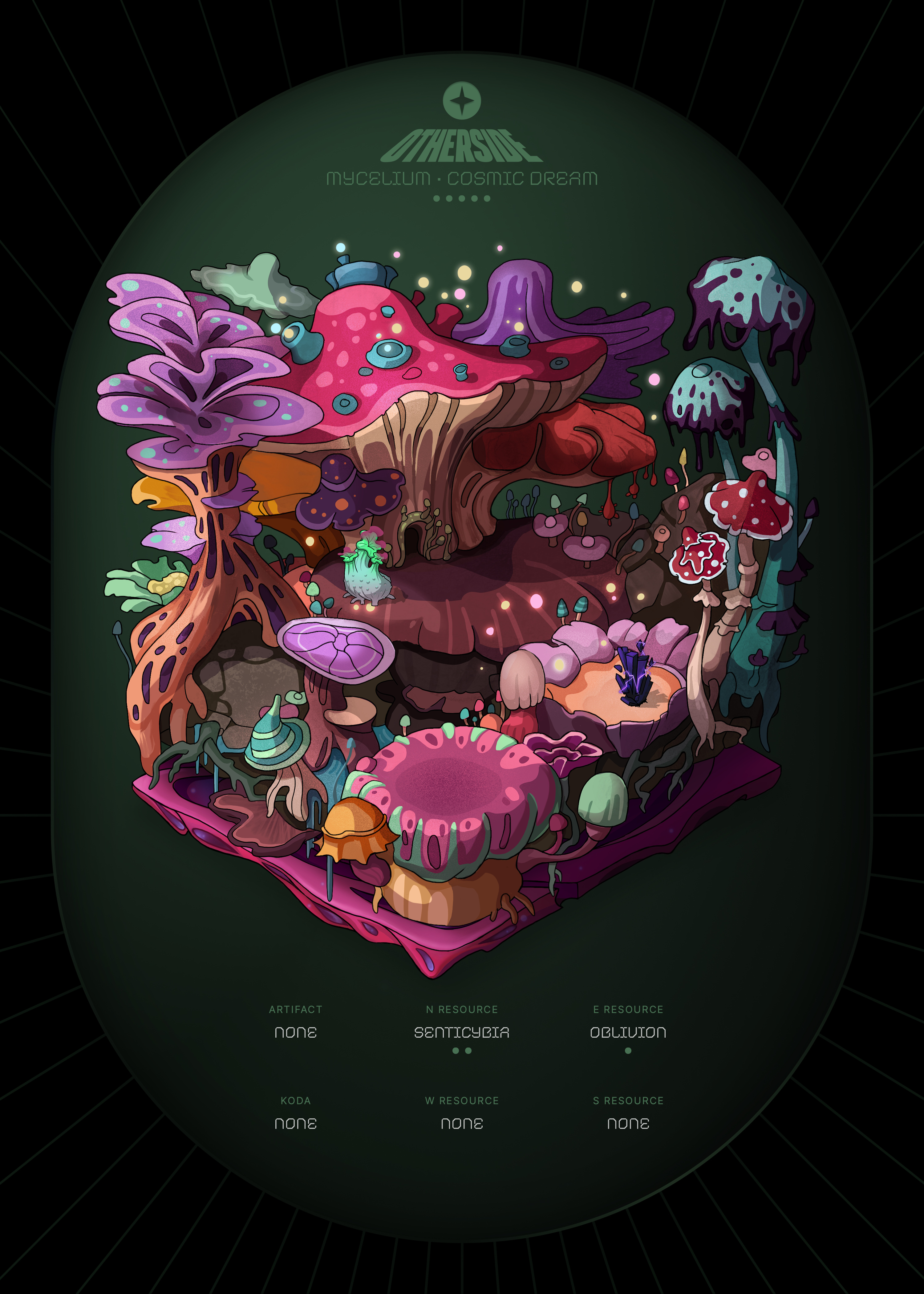 Otherdeed #86961 — Mycelium
