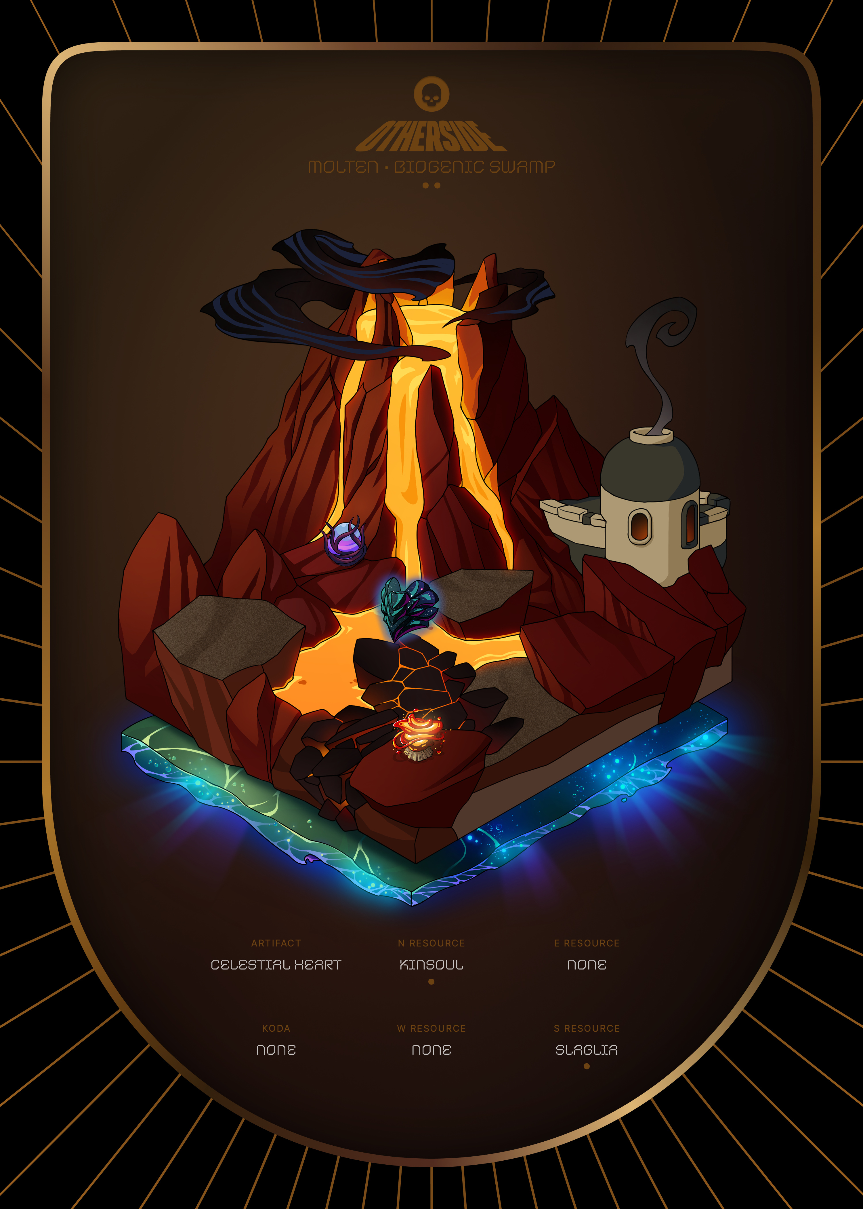 Otherdeed #4050 — Molten