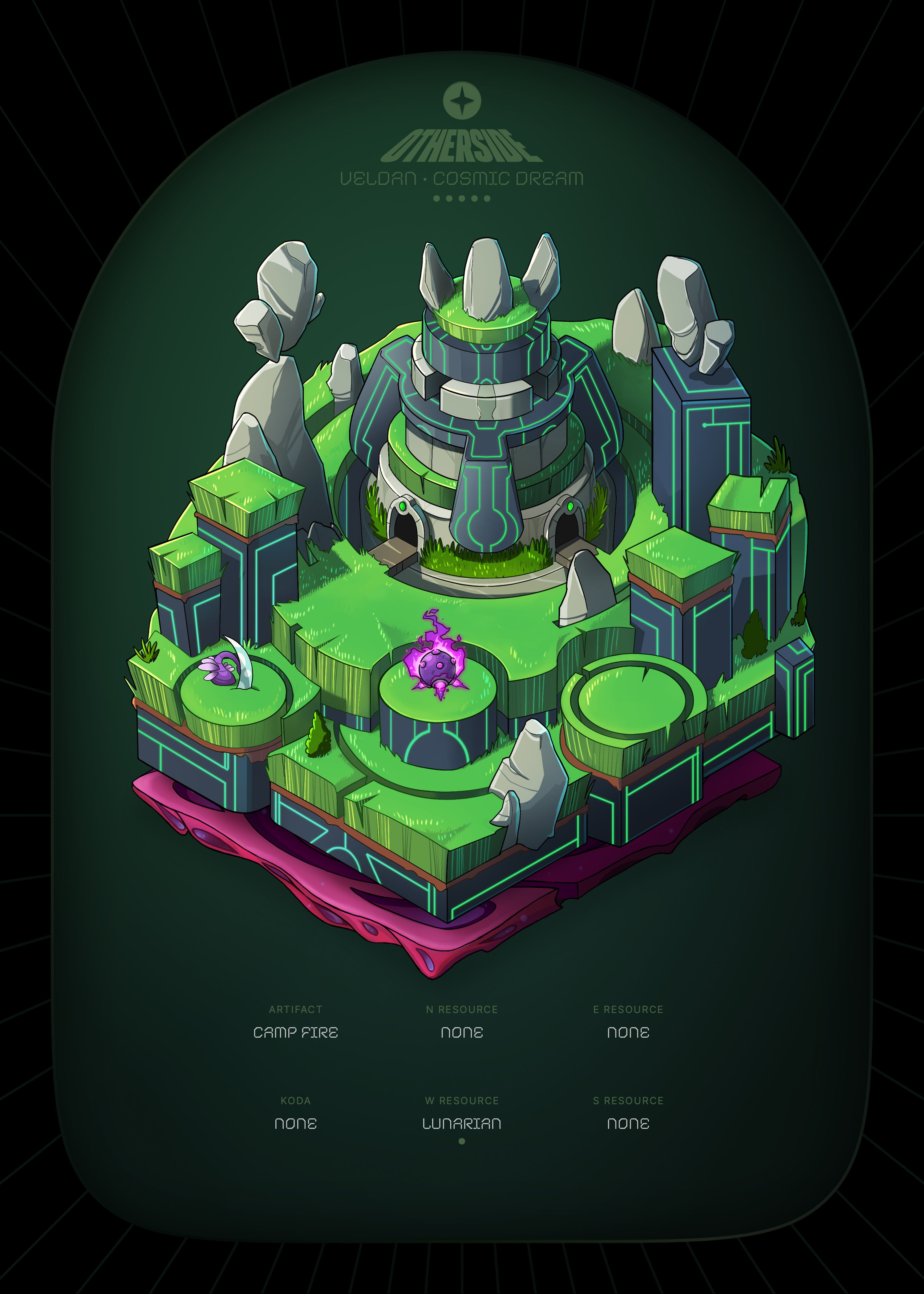 Otherdeed #30012 — Veldan