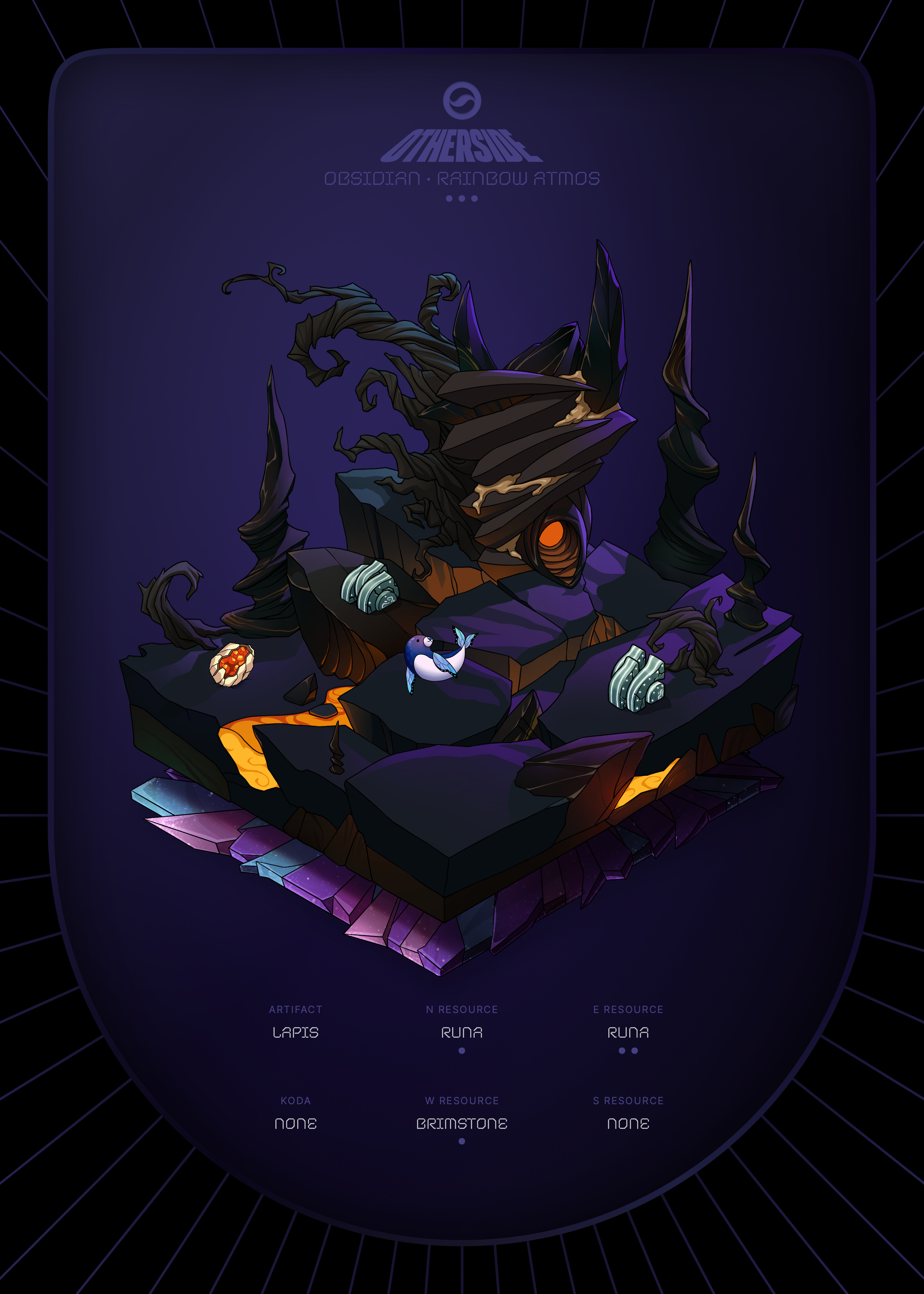 Otherdeed #68755 — Obsidian