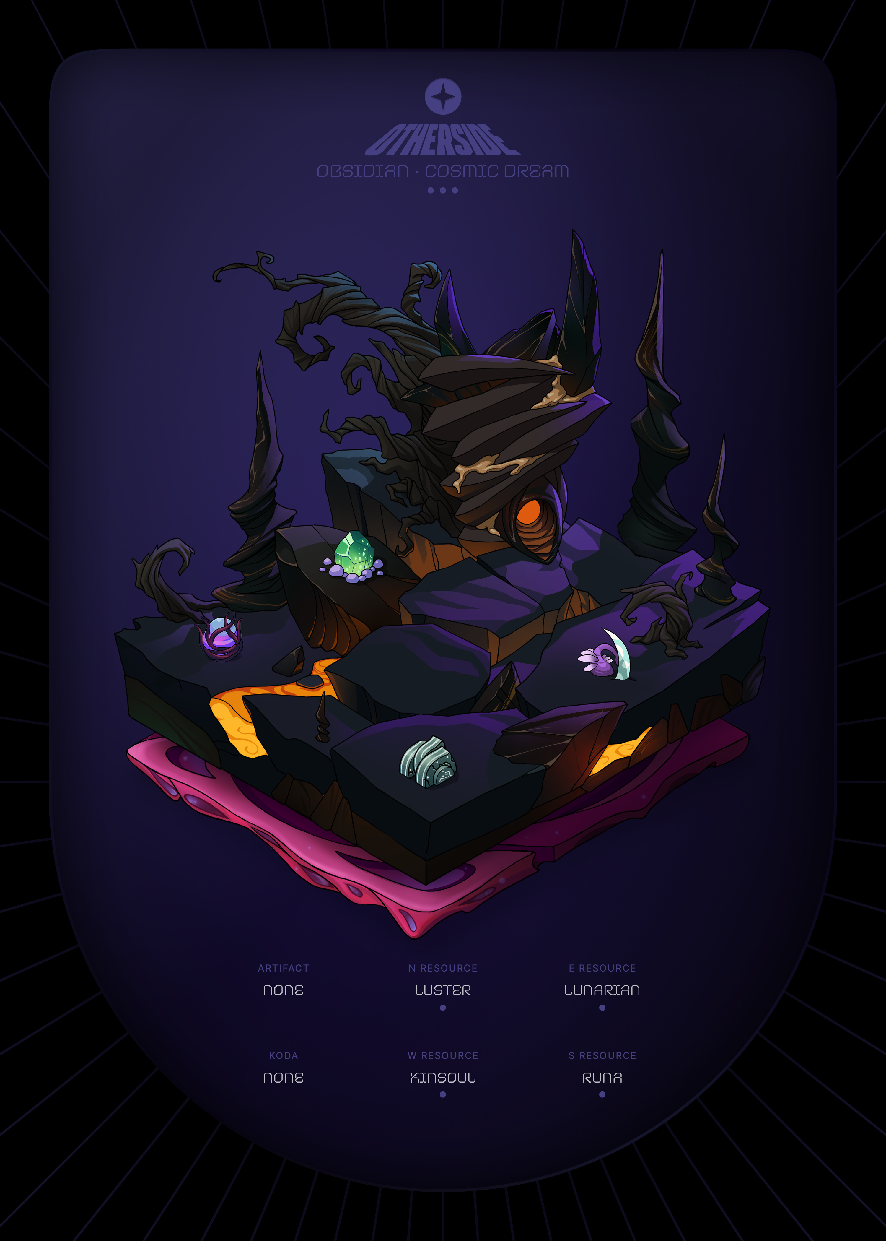 Otherdeed #99216 — Obsidian