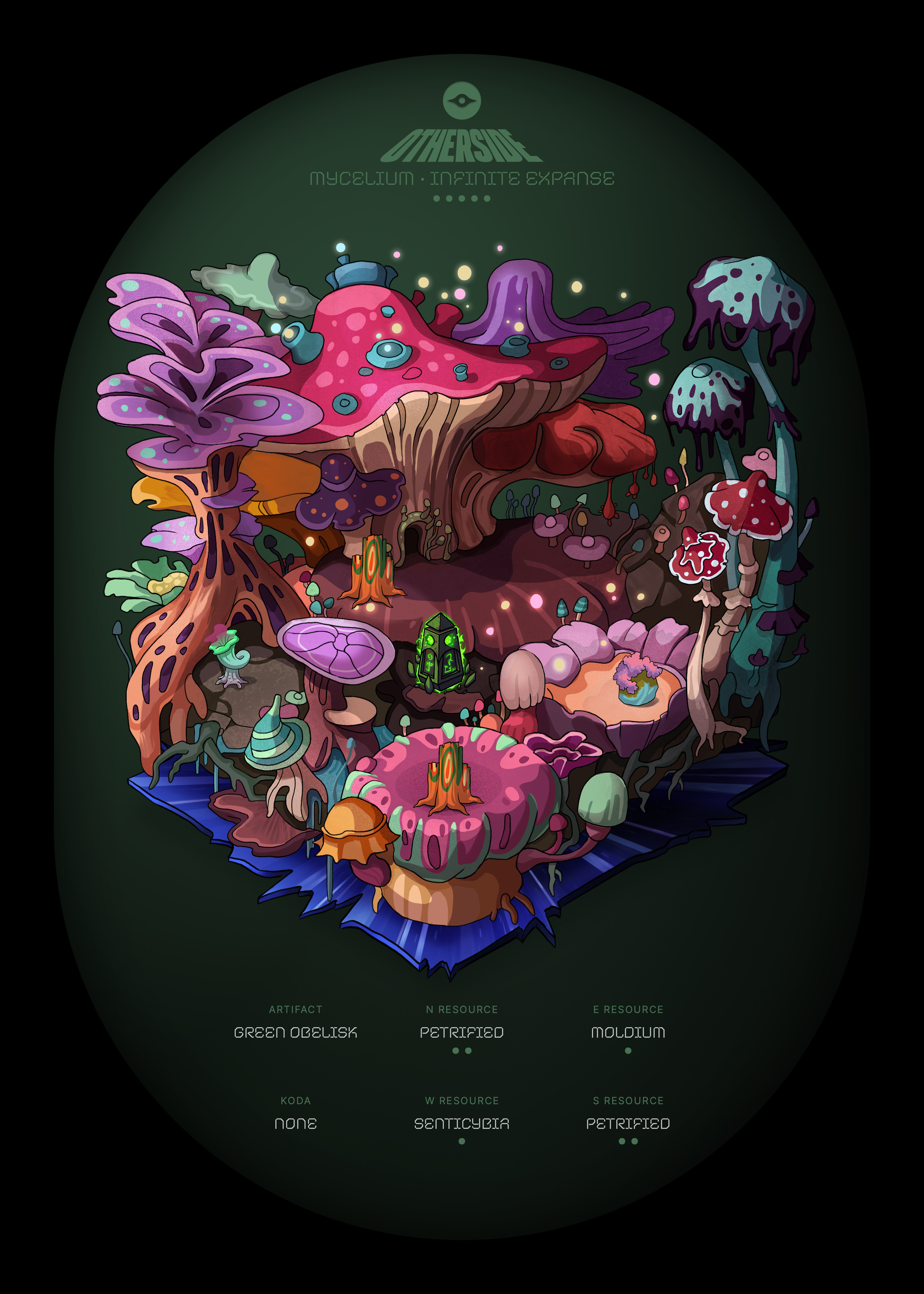 Otherdeed #44418 — Mycelium