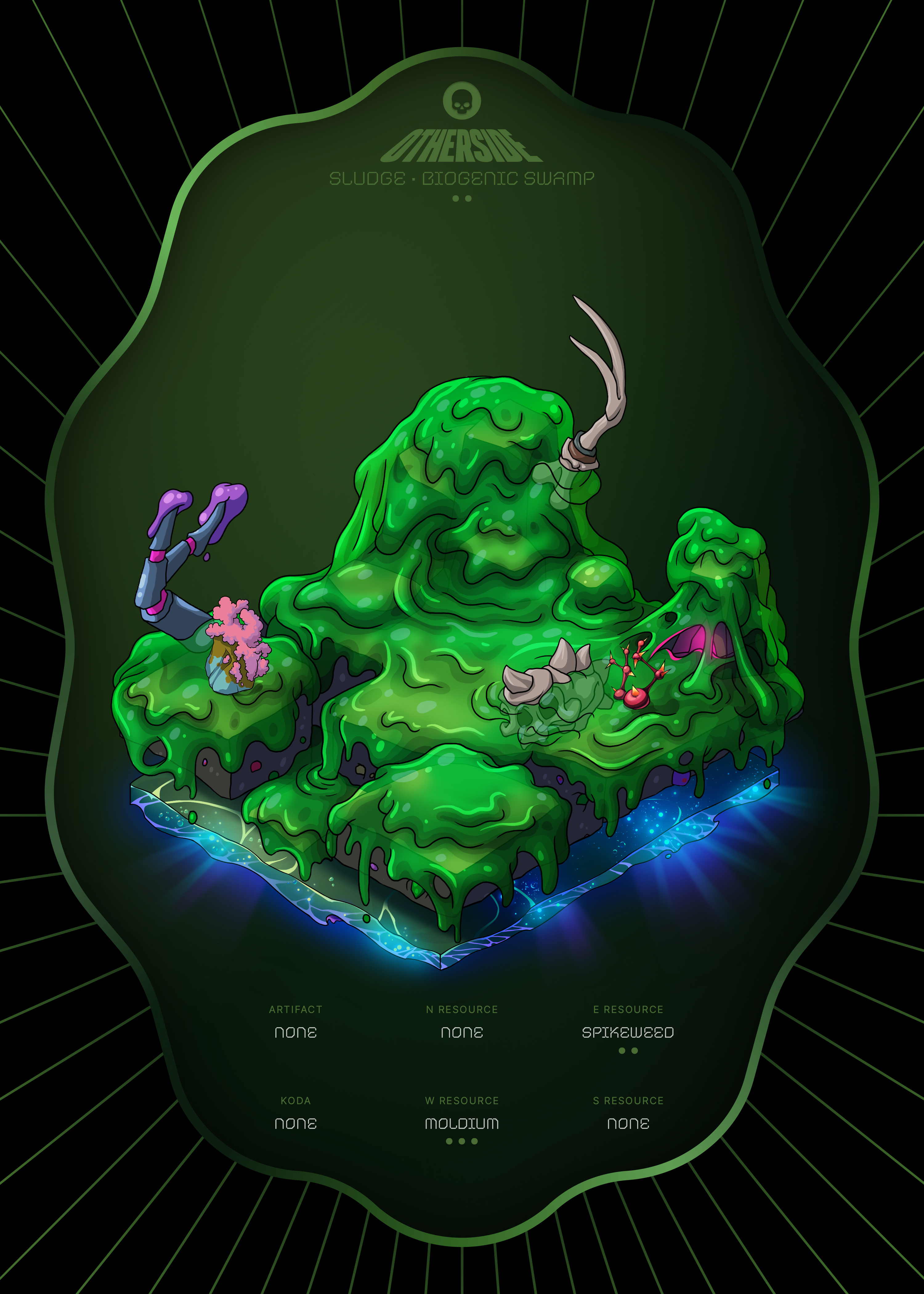Otherdeed #3724 — Sludge