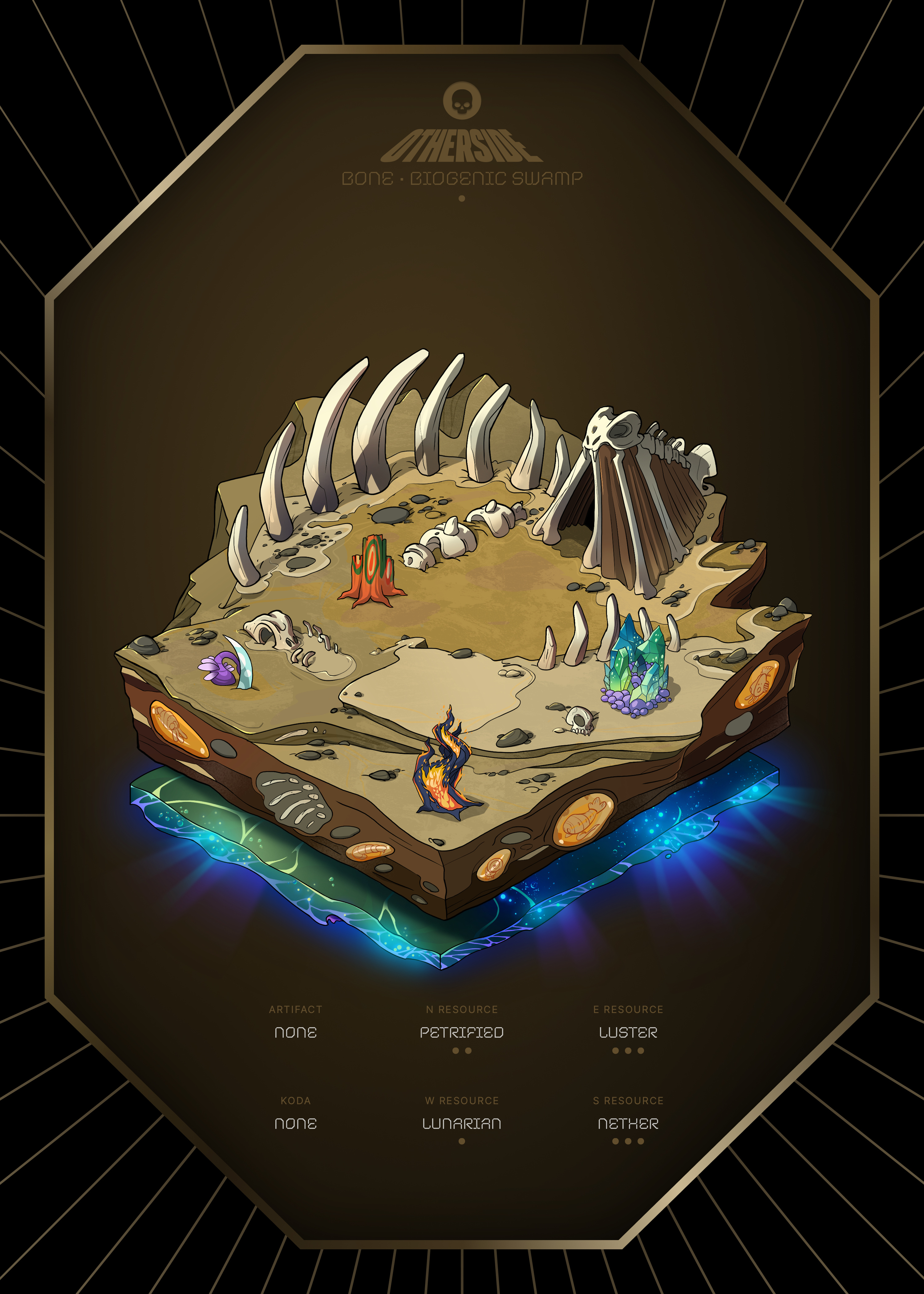 Otherdeed #4826 — Bone