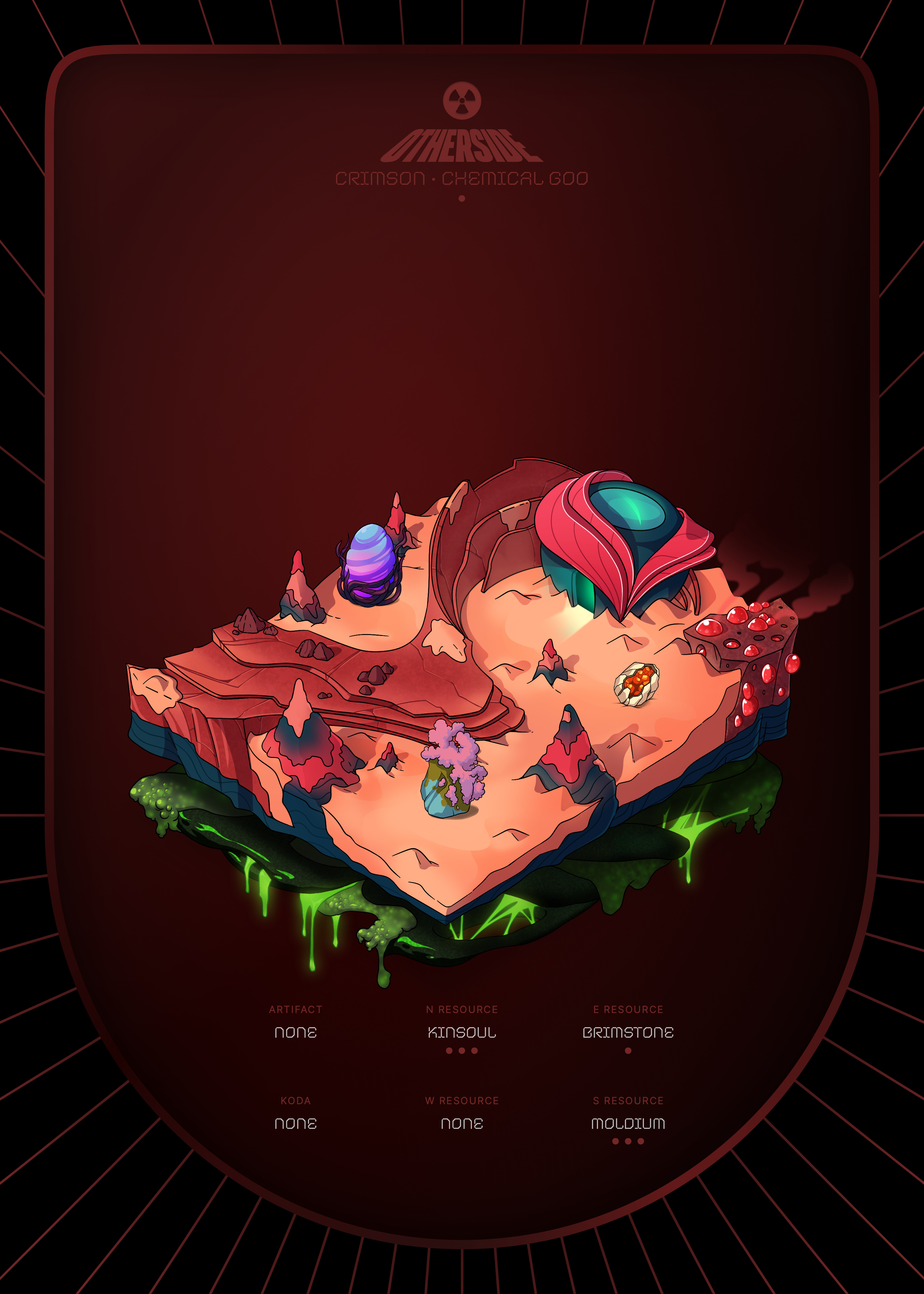 Otherdeed #27430 — Crimson