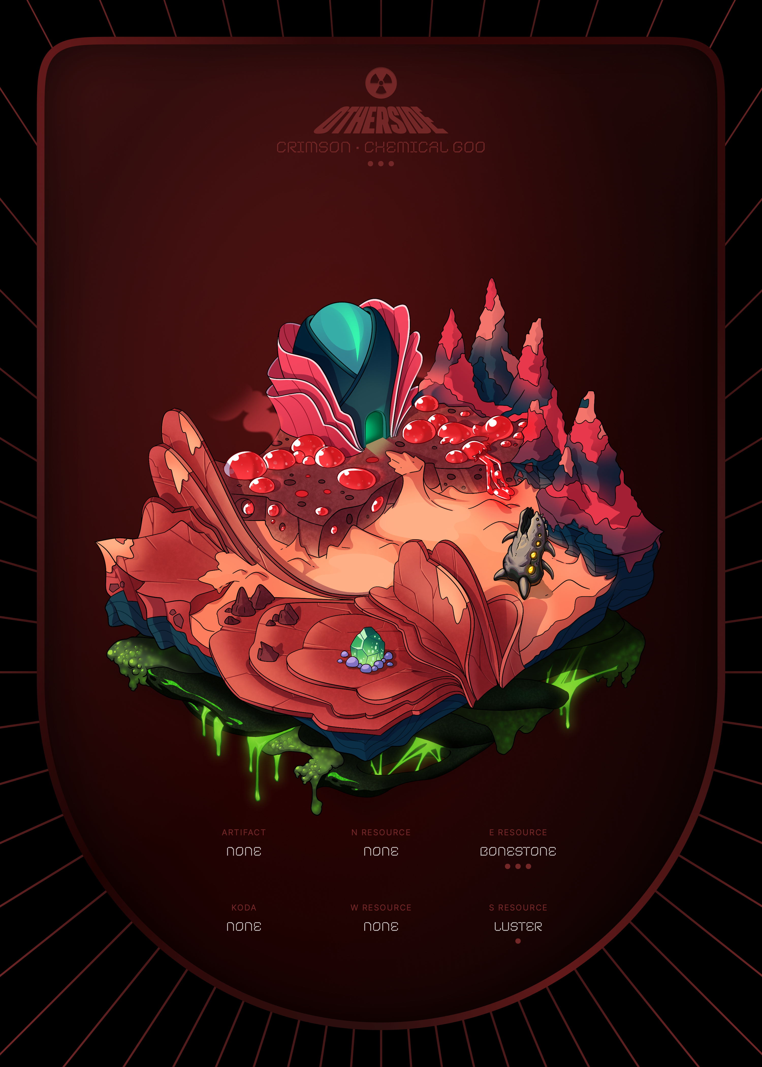 Otherdeed #25408 — Crimson