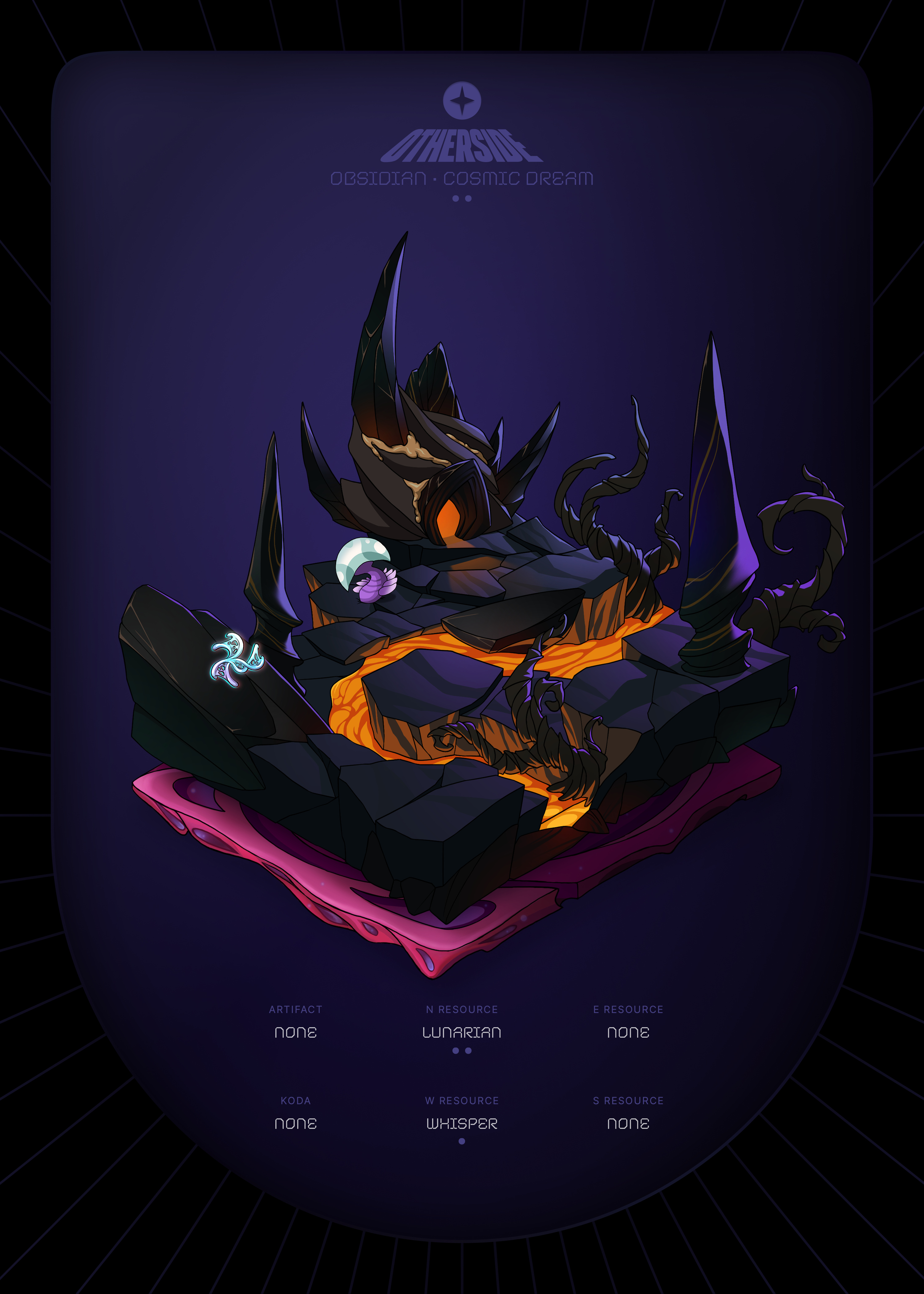Otherdeed #89147 — Obsidian