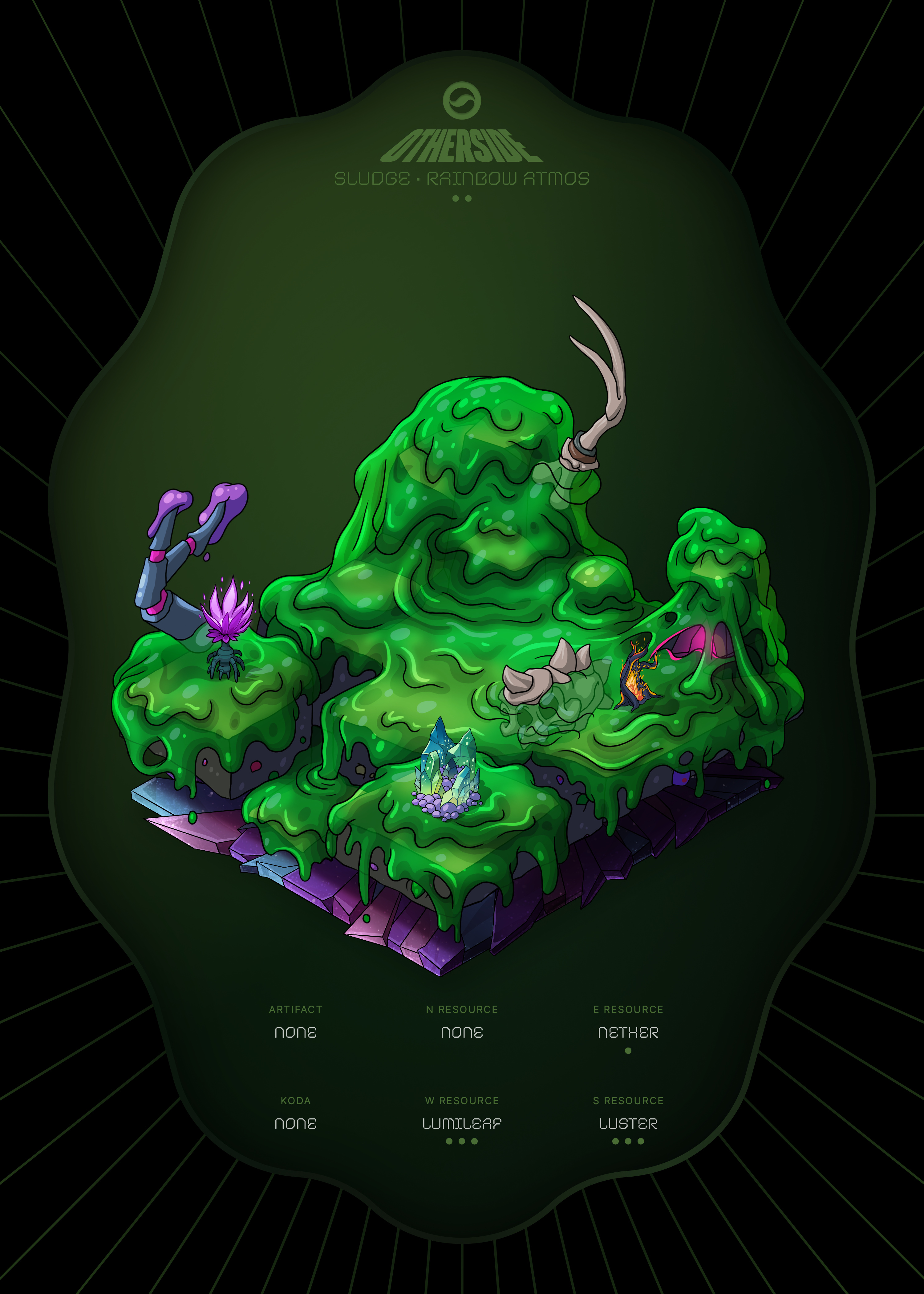 Otherdeed #78558 — Sludge