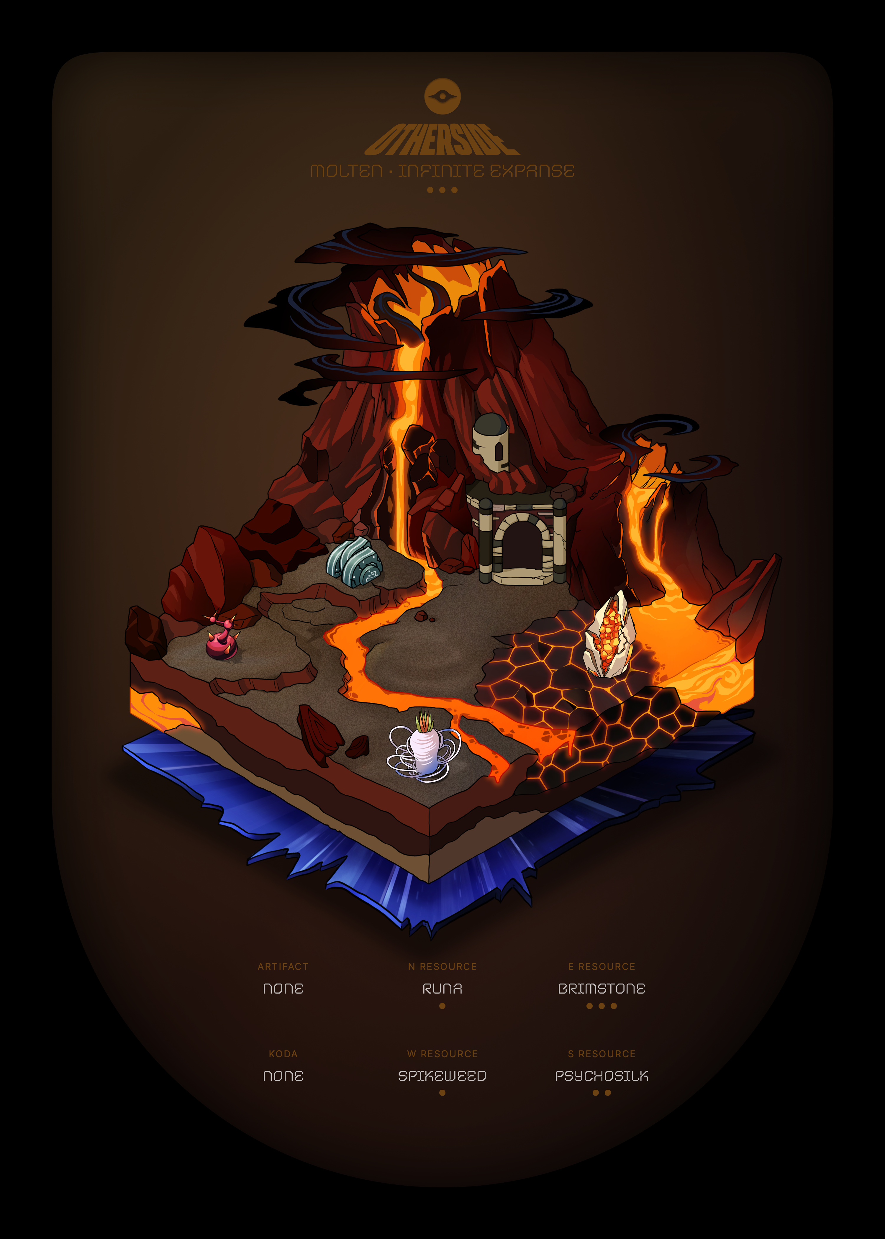Otherdeed #53513 — Molten