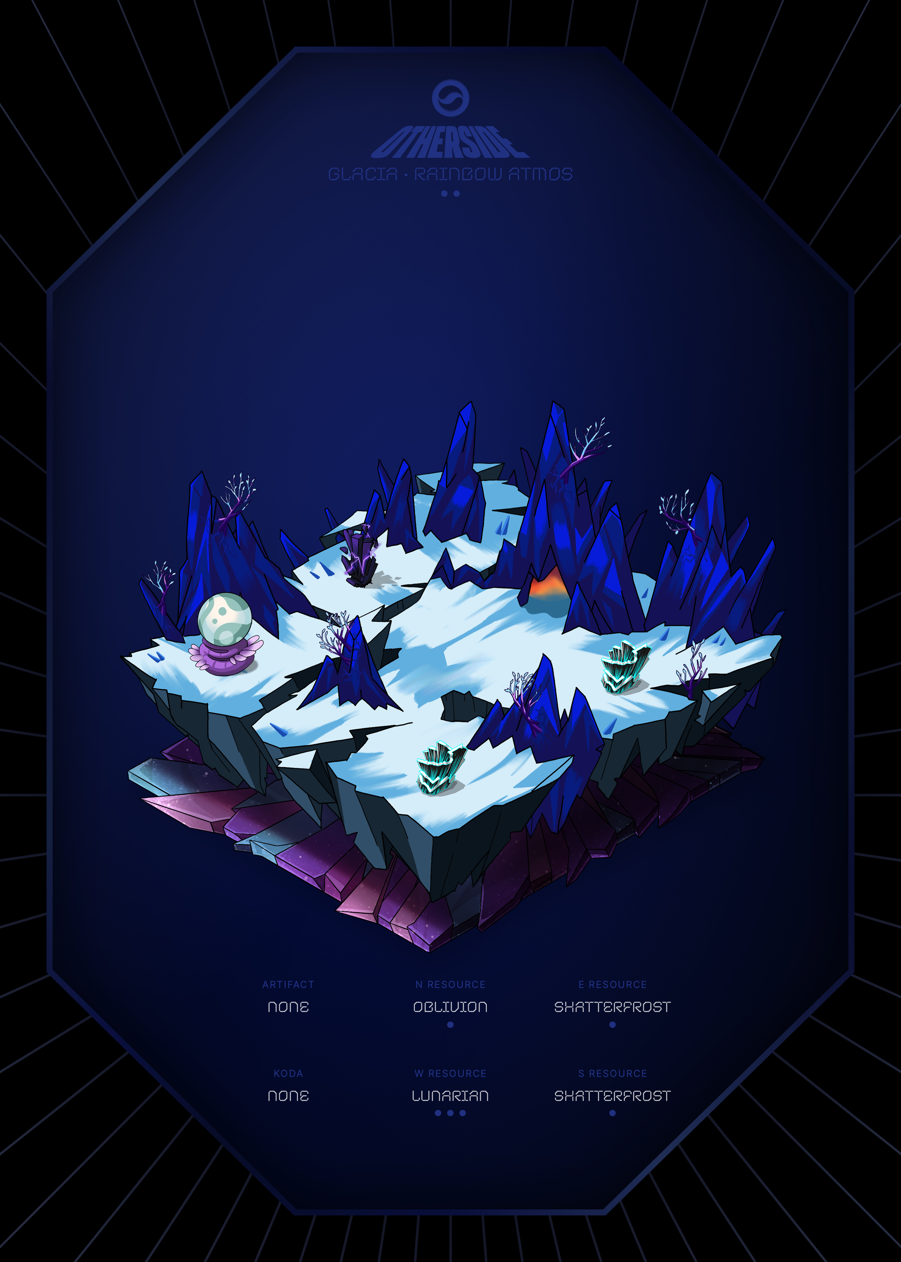 Otherdeed #69519 — Glacia