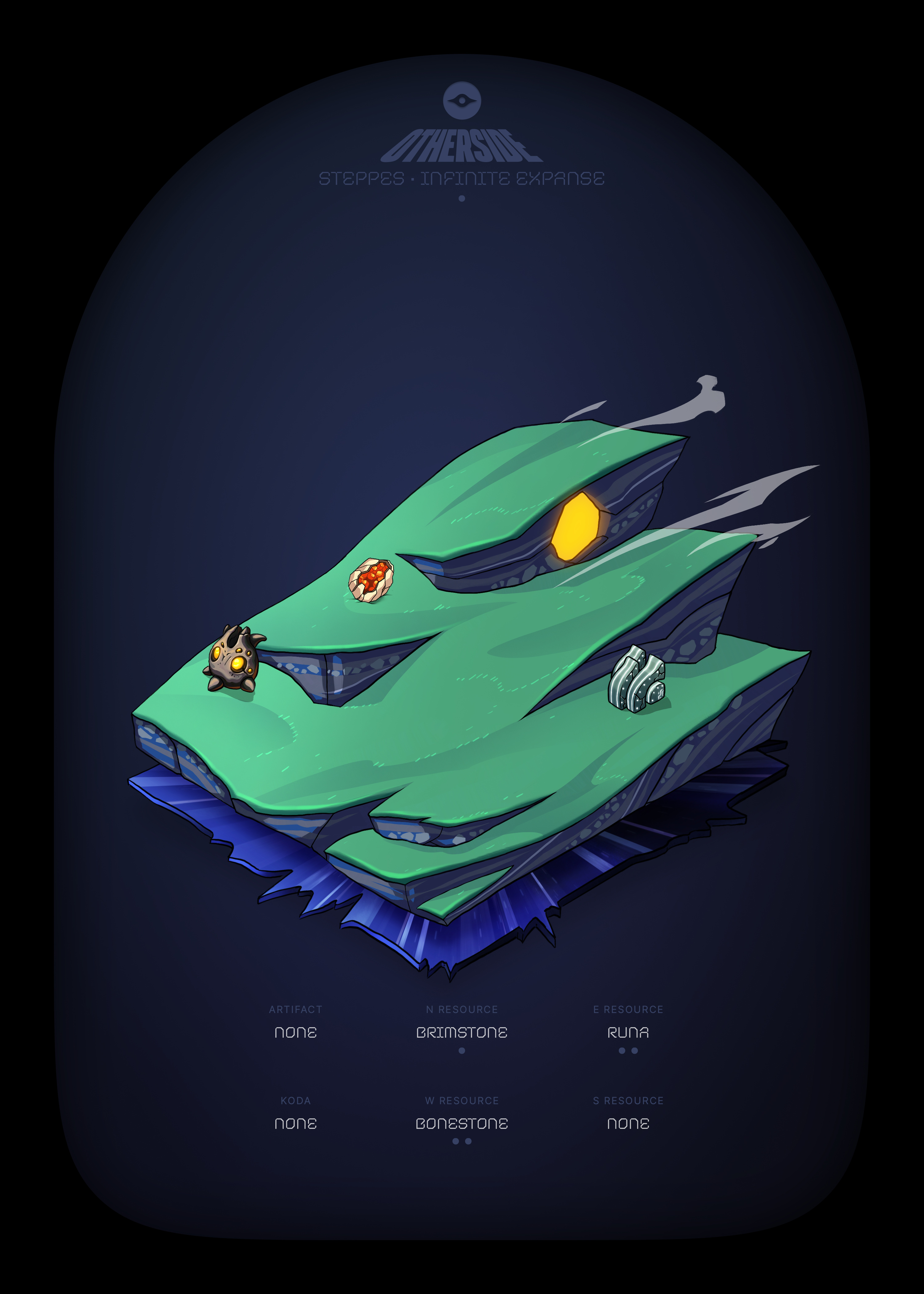 Otherdeed #40327 — Steppes