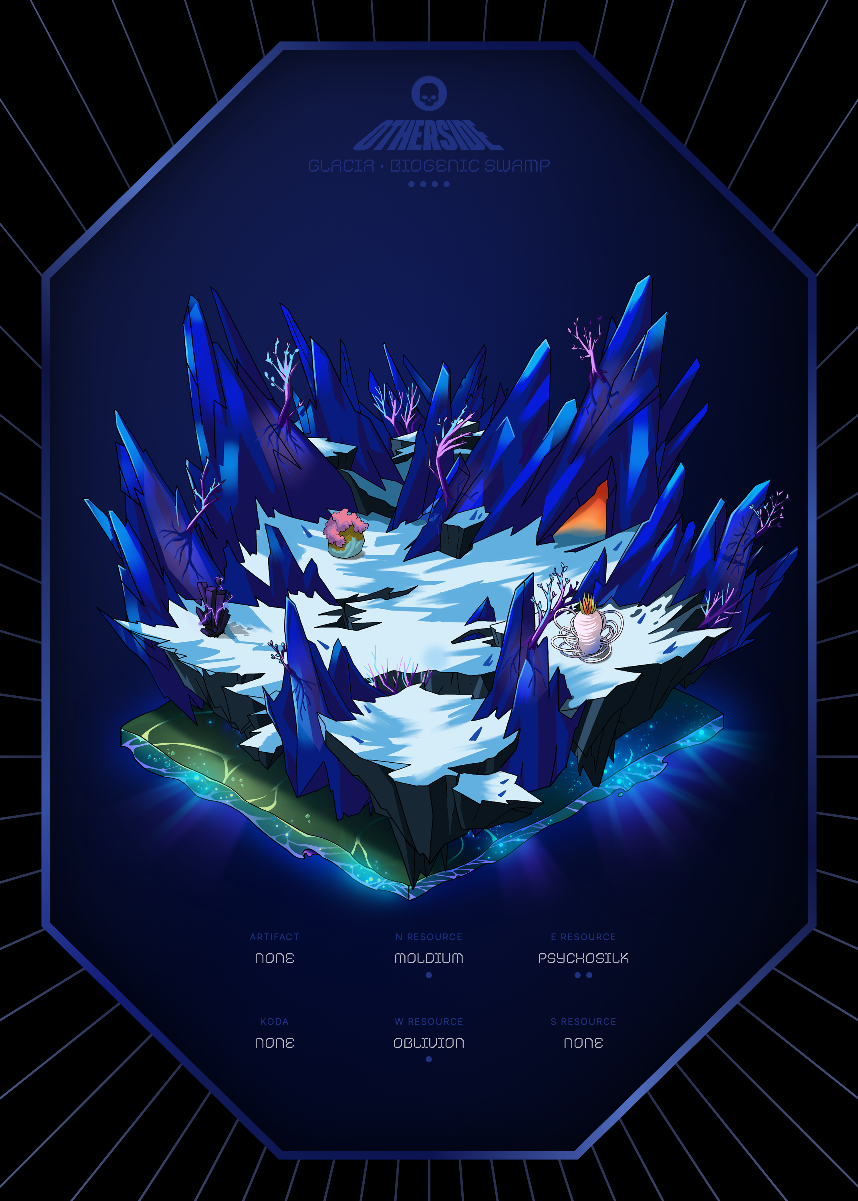Otherdeed #2583 — Glacia