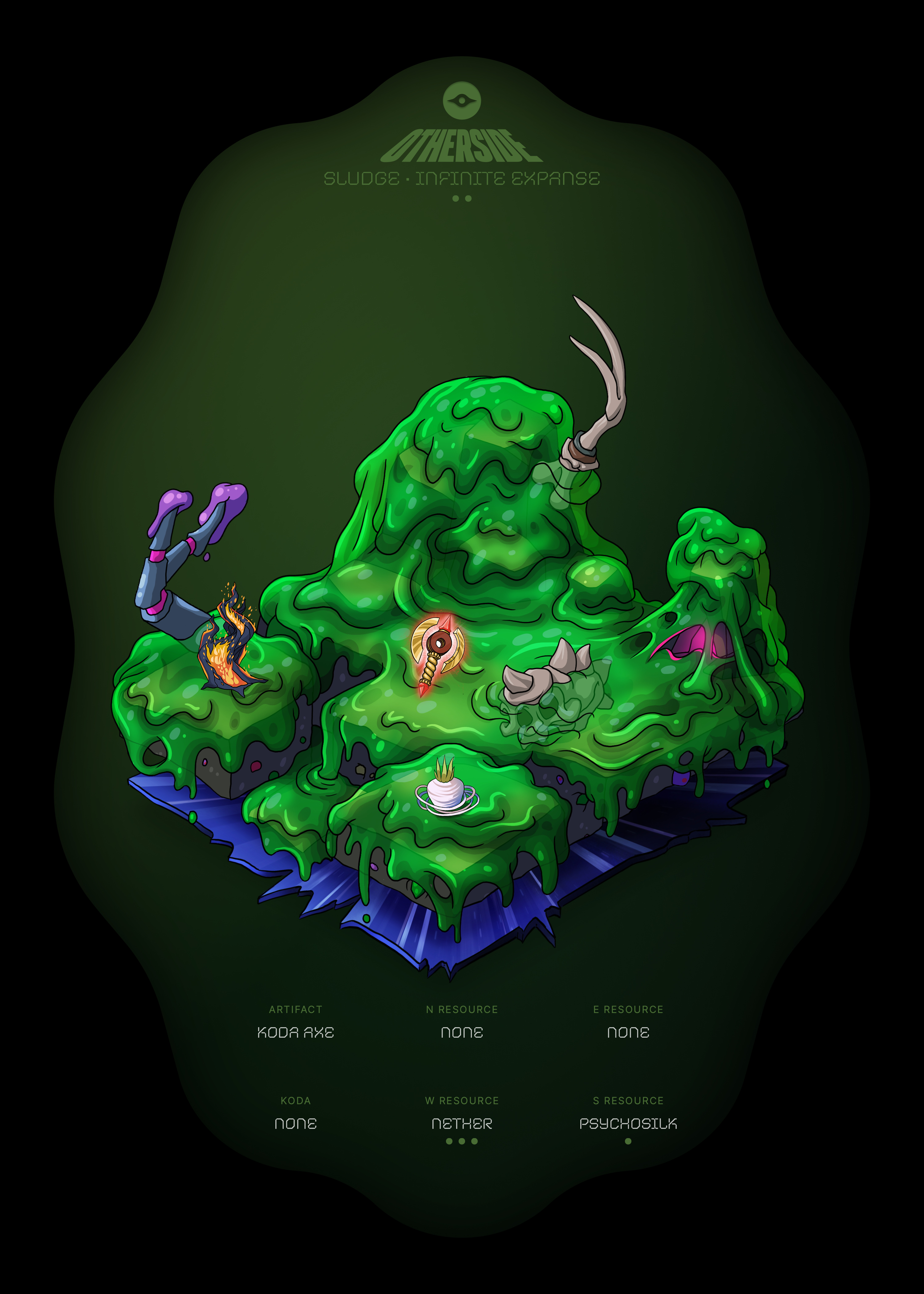Otherdeed #50773 — Sludge