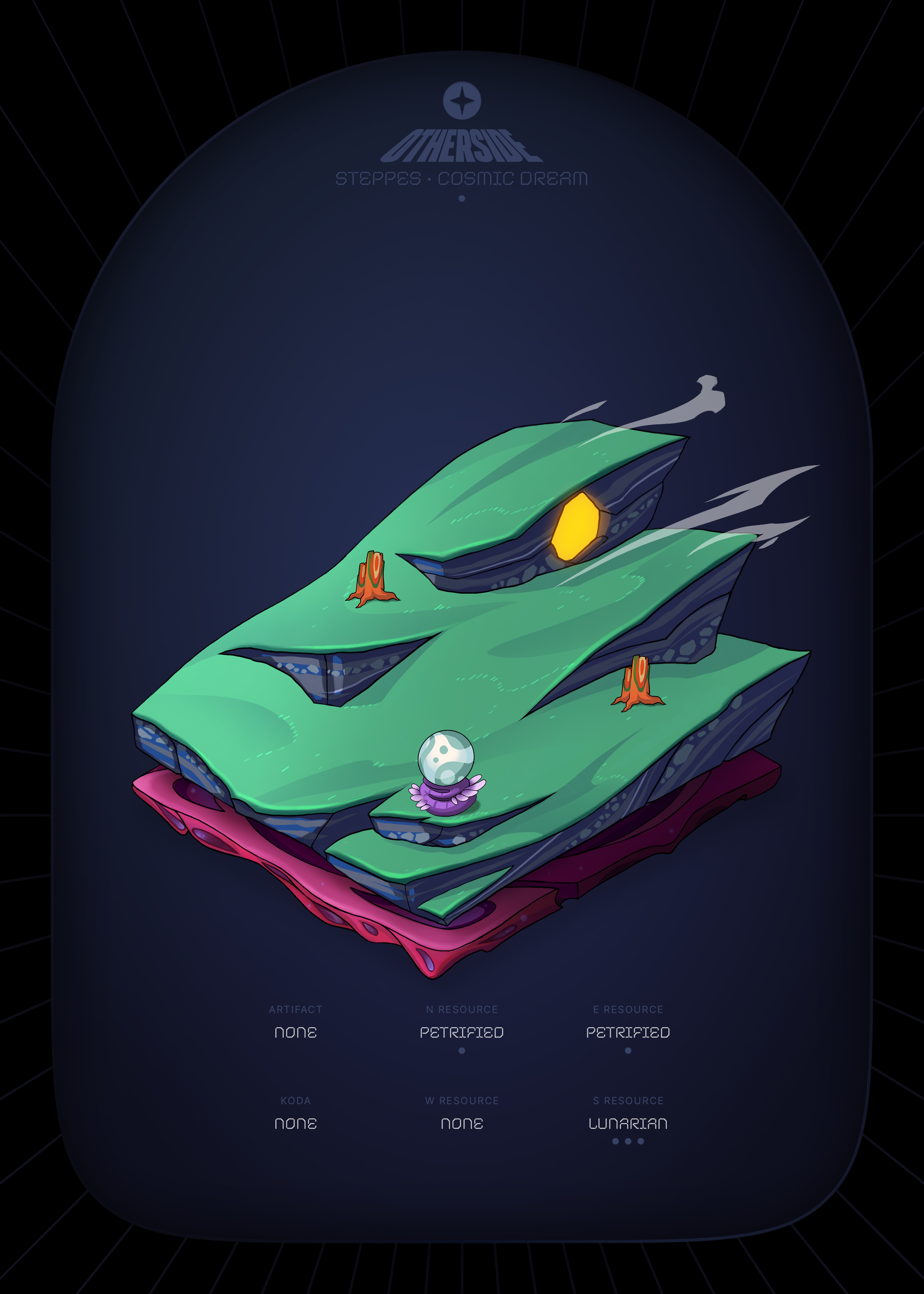 Otherdeed #38365 — Steppes
