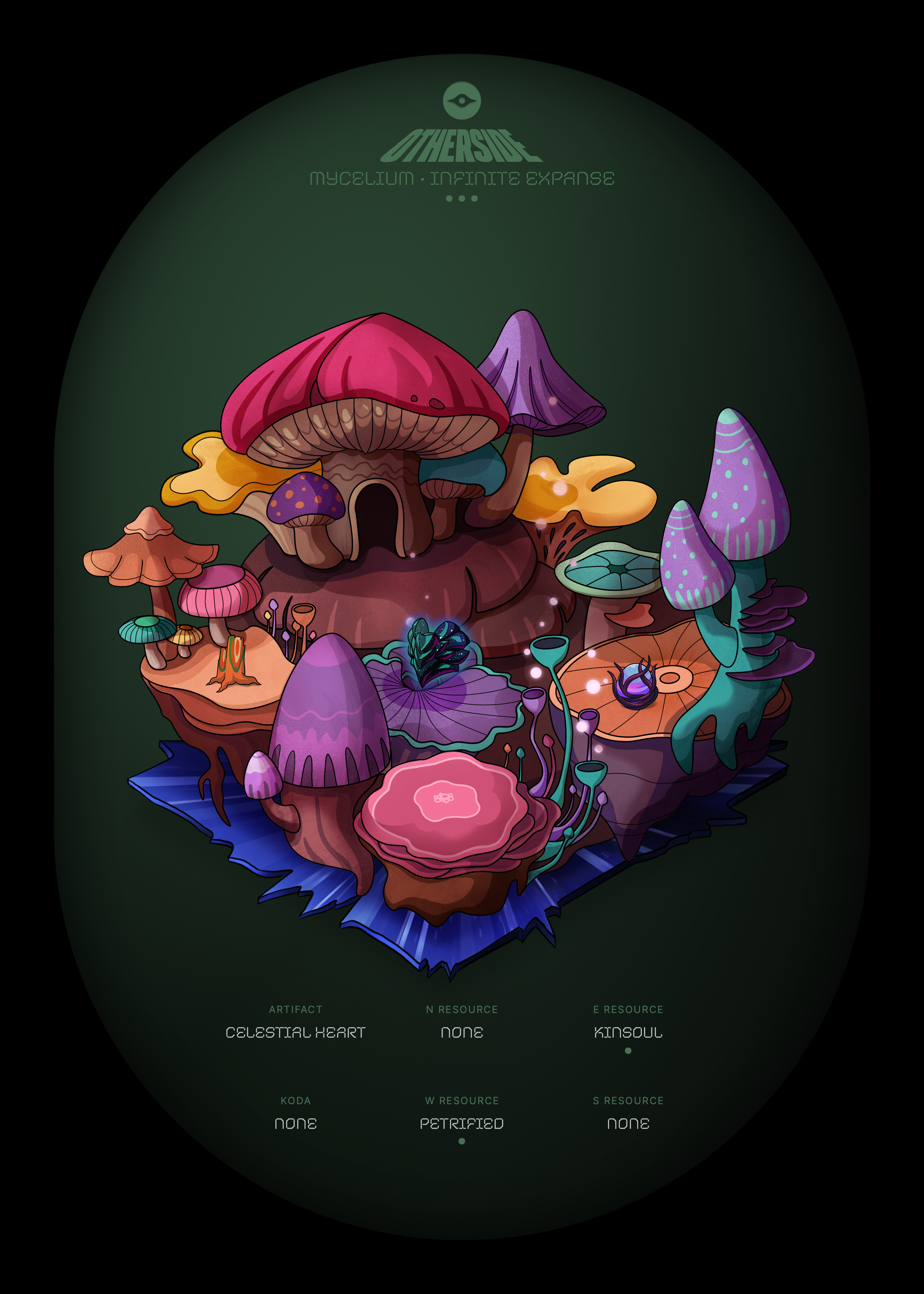 Otherdeed #55116 — Mycelium
