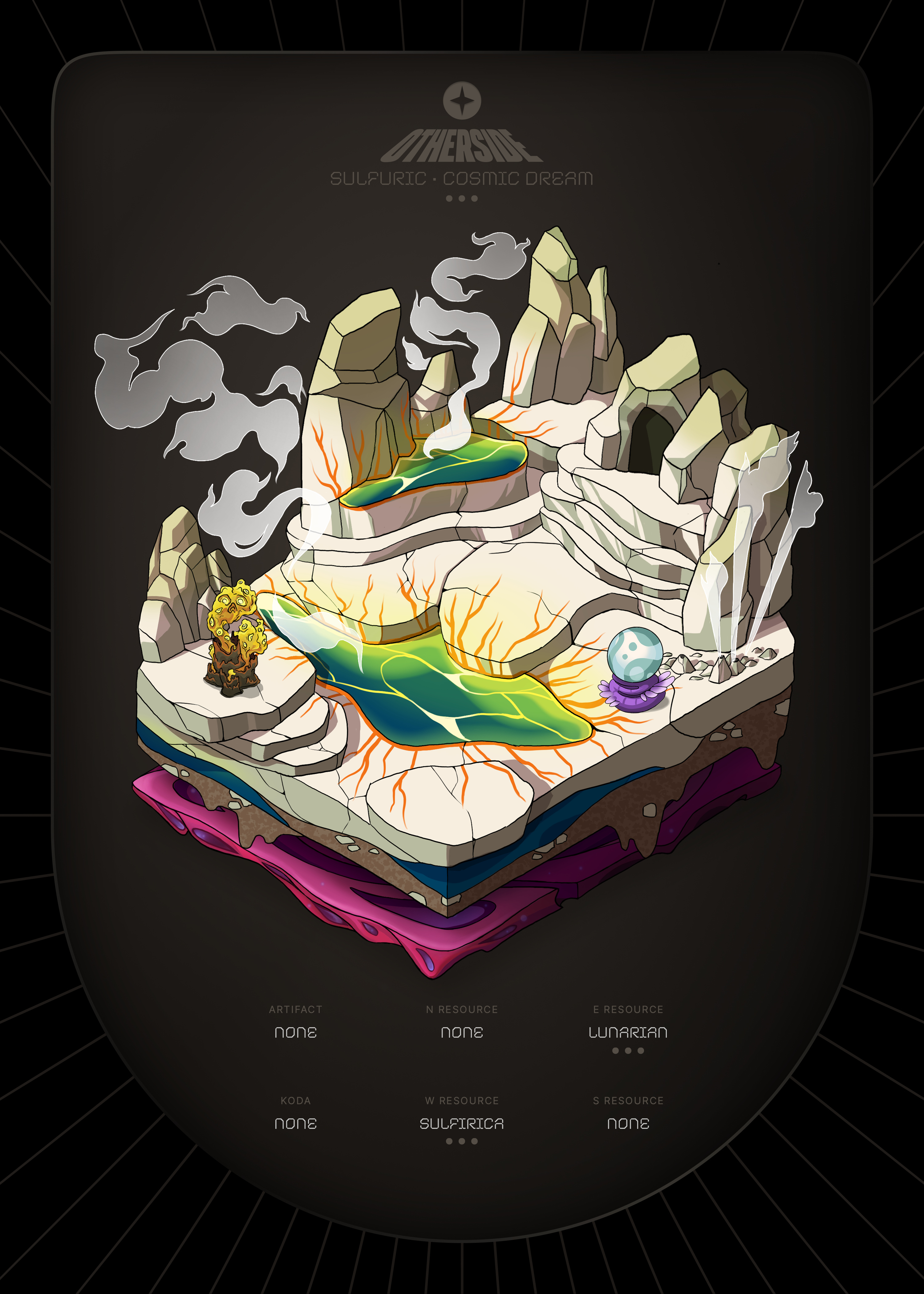 Otherdeed #39469 — Sulfuric