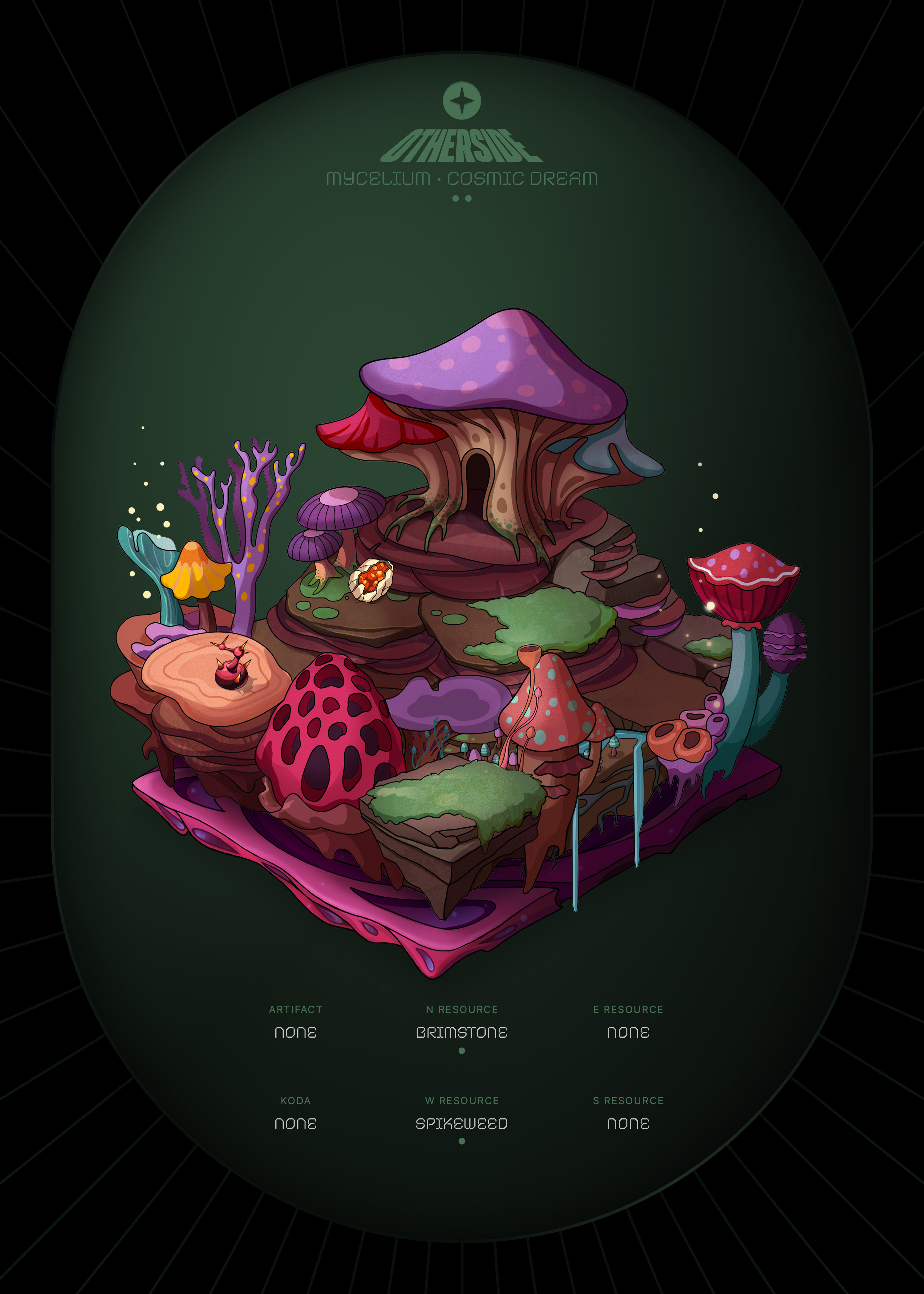 Otherdeed #88501 — Mycelium