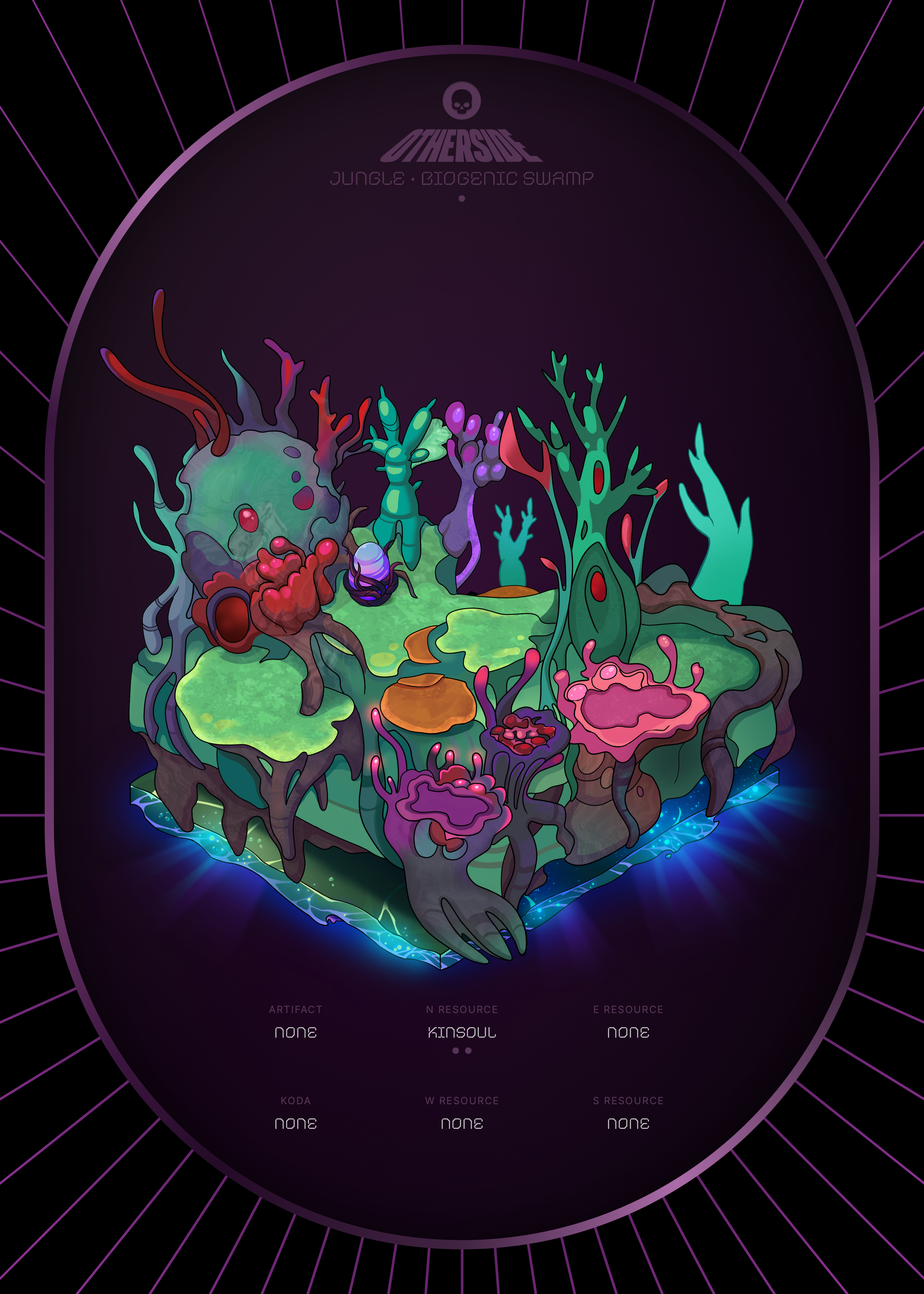 Otherdeed #9588 — Jungle