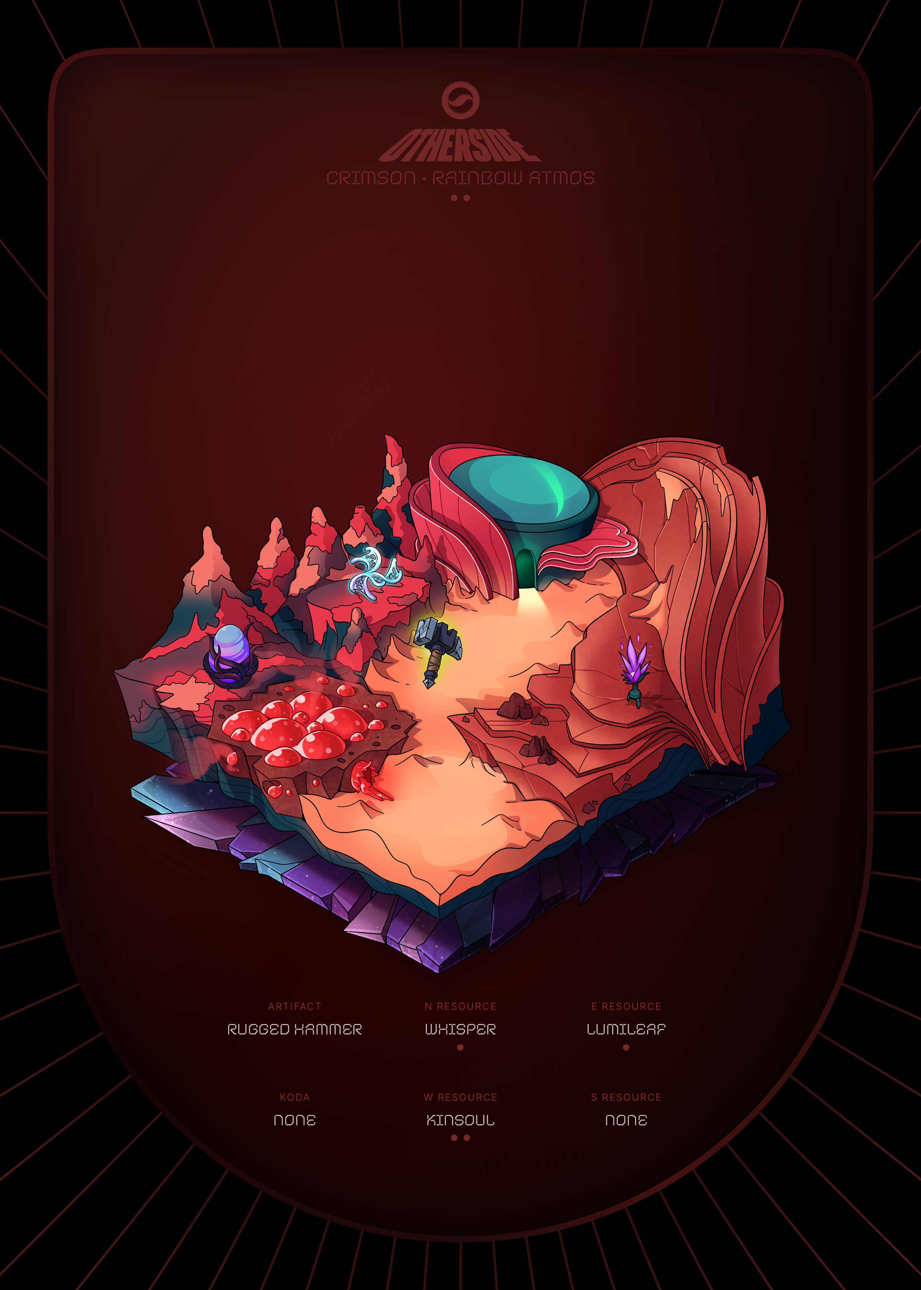 Otherdeed #71688 — Crimson