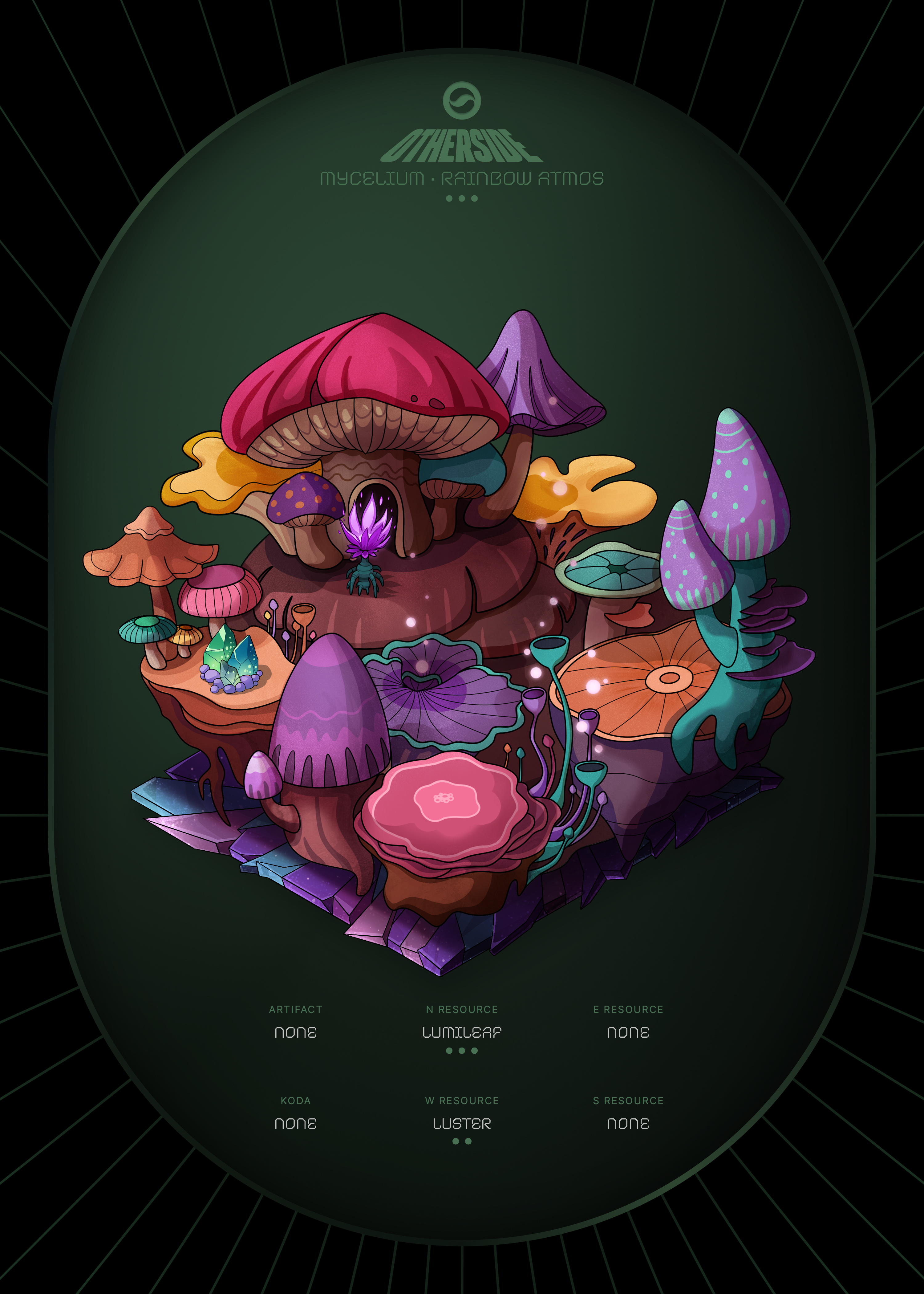 Otherdeed #69088 — Mycelium
