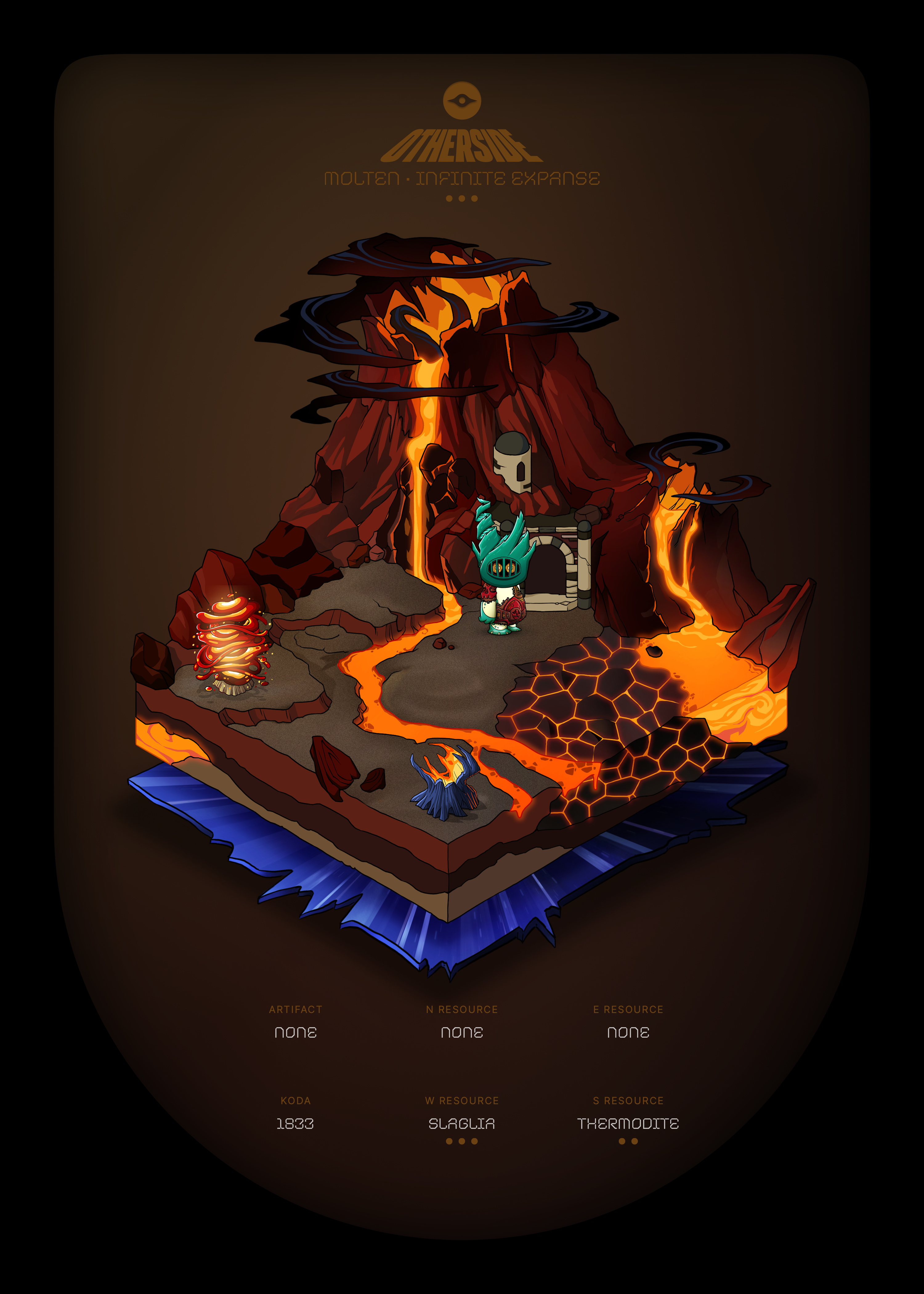 Otherdeed #64706 — Molten