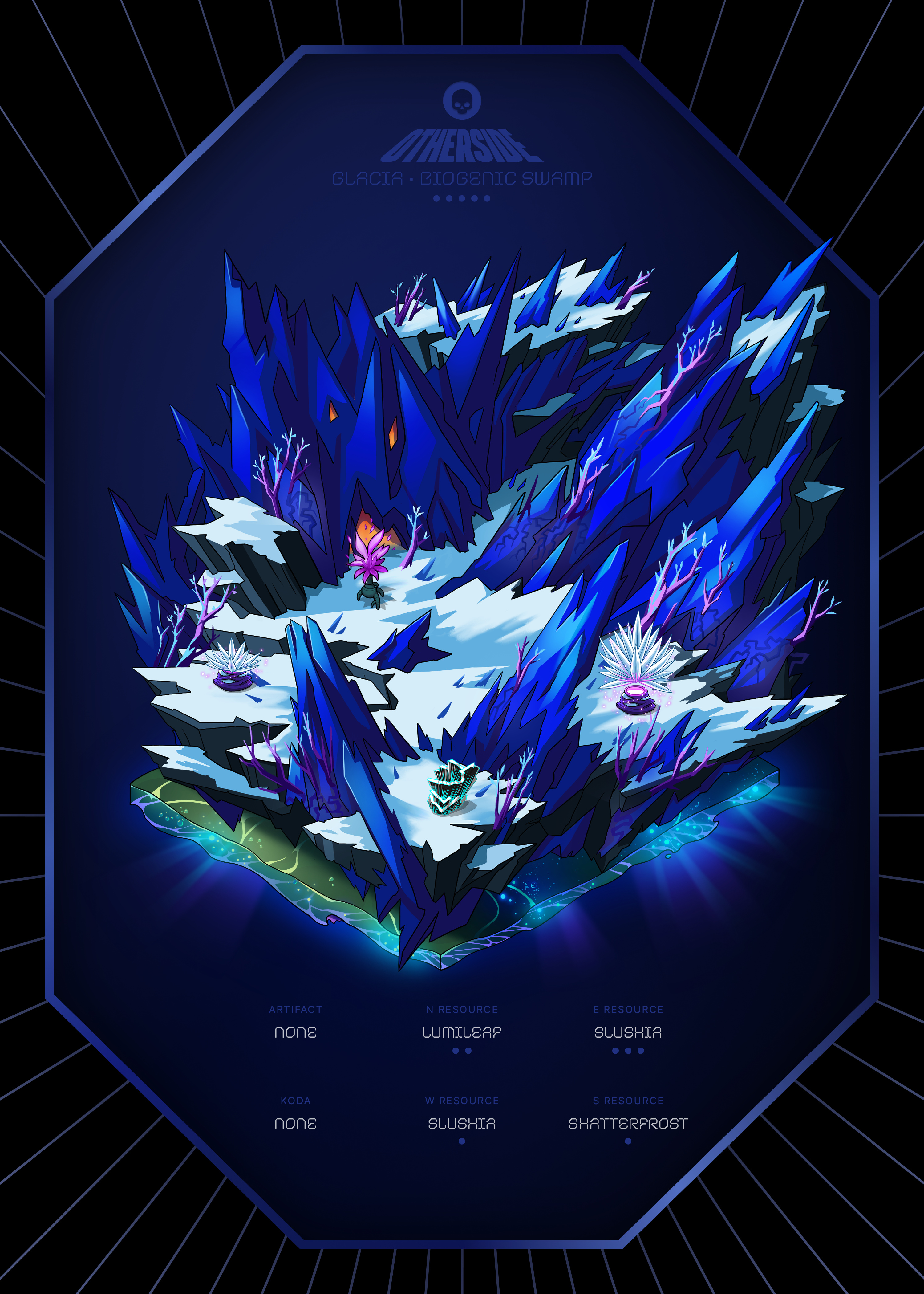 Otherdeed #3230 — Glacia