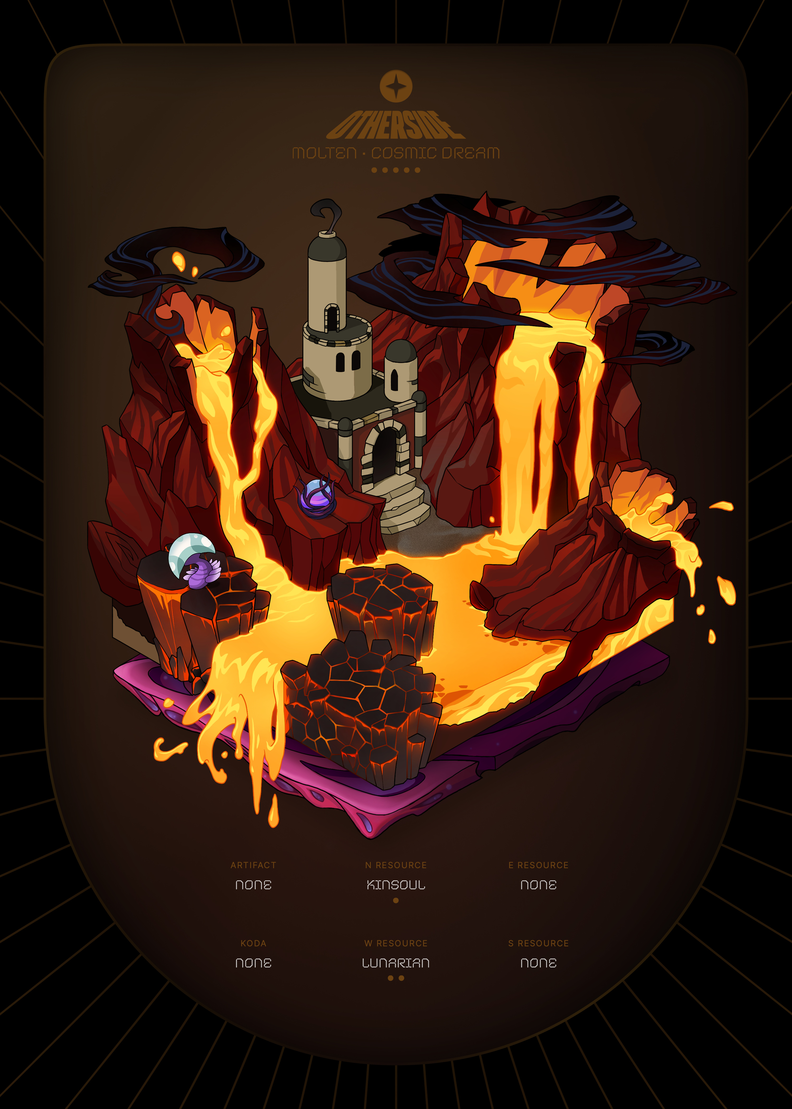 Otherdeed #35902 — Molten