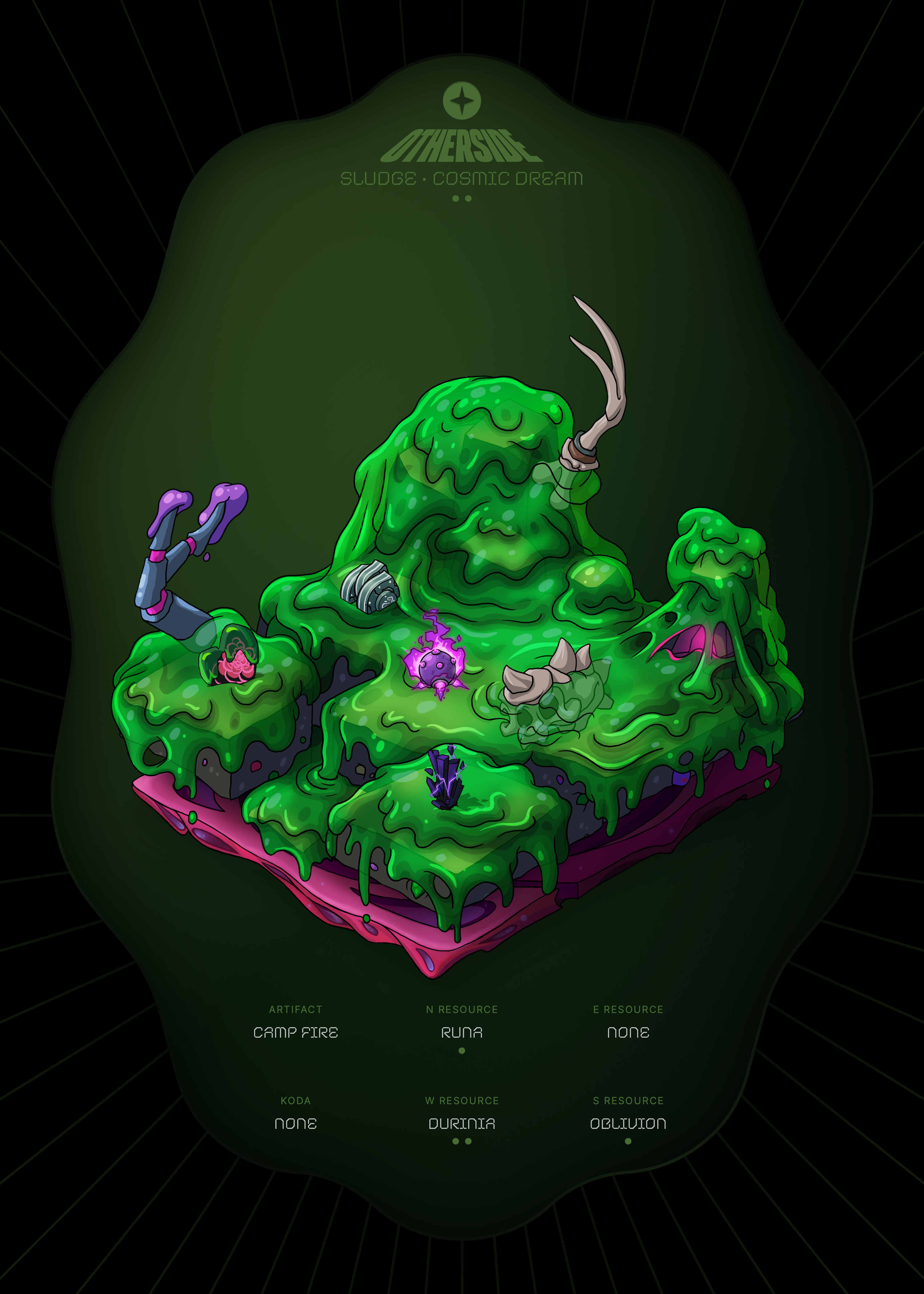 Otherdeed #37043 — Sludge