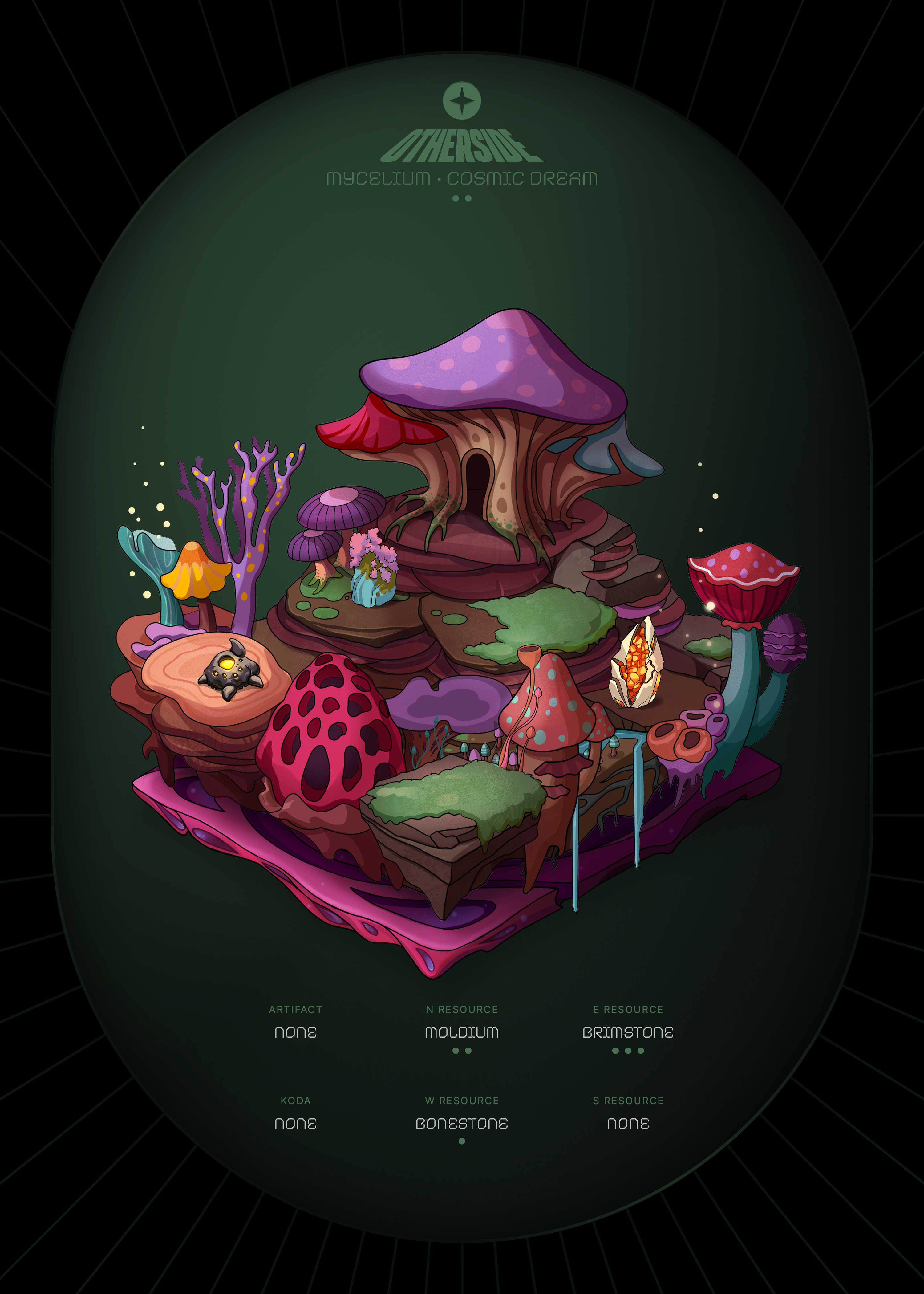 Otherdeed #34066 — Mycelium