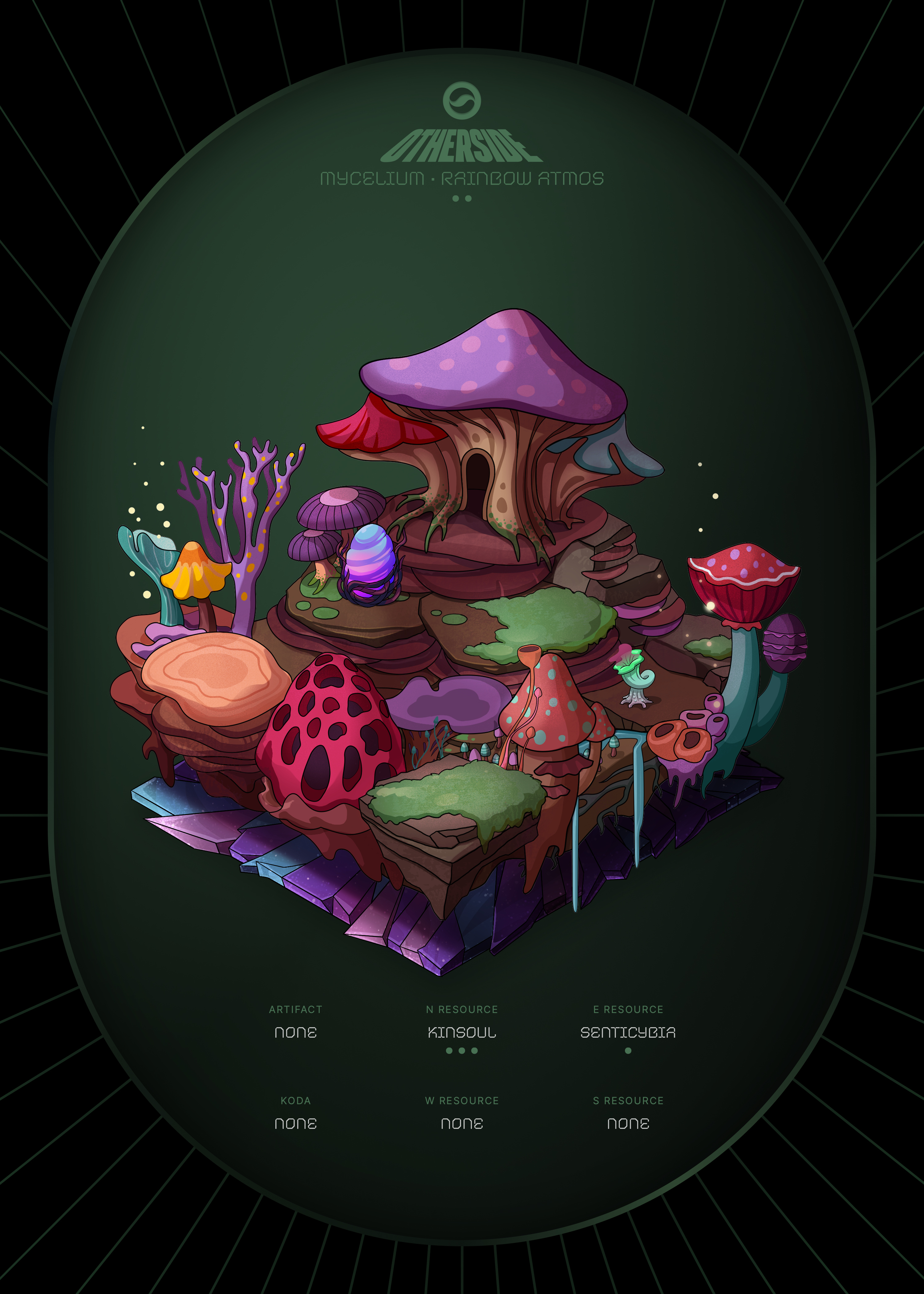 Otherdeed #75584 — Mycelium