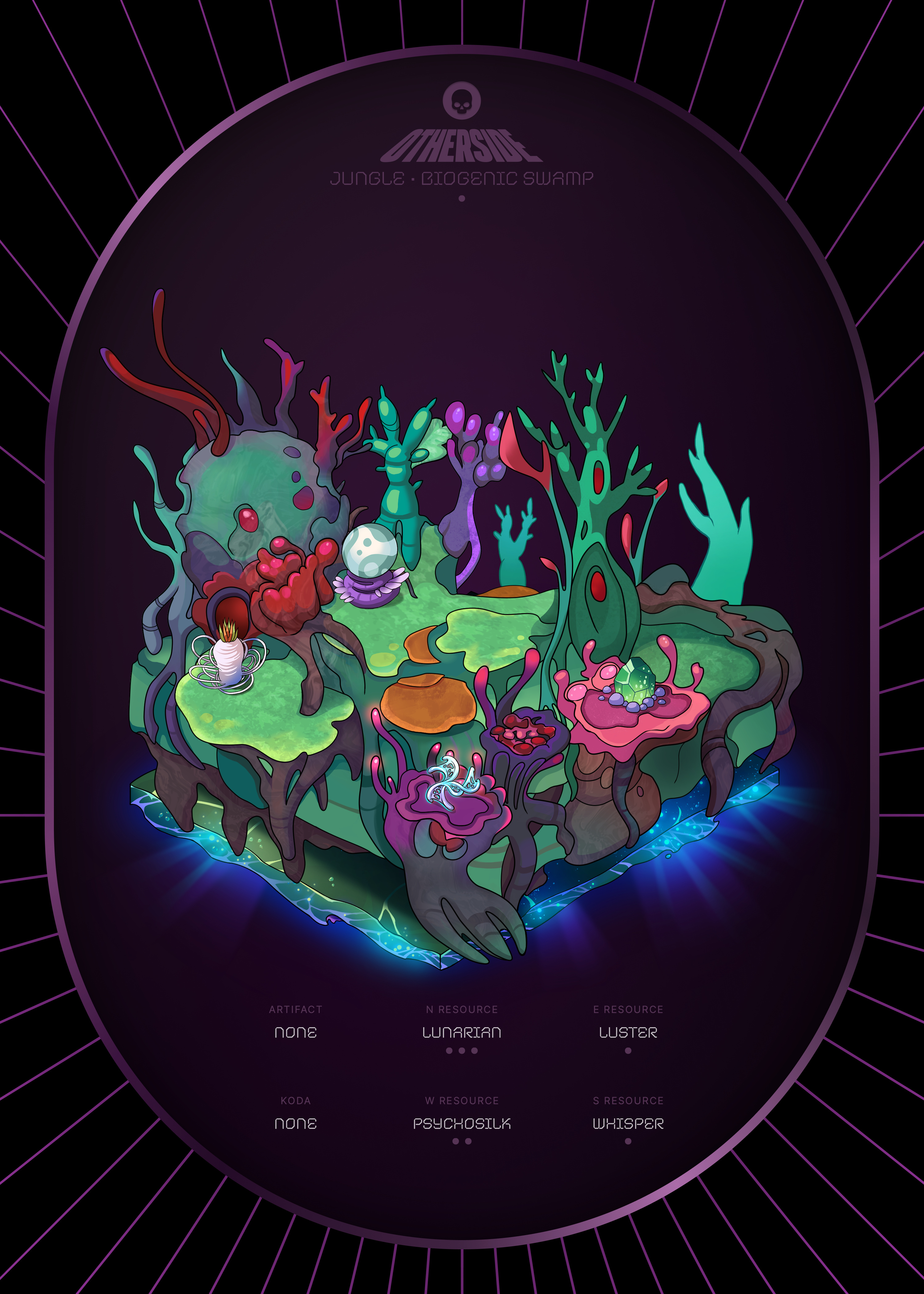 Otherdeed #1351 — Jungle