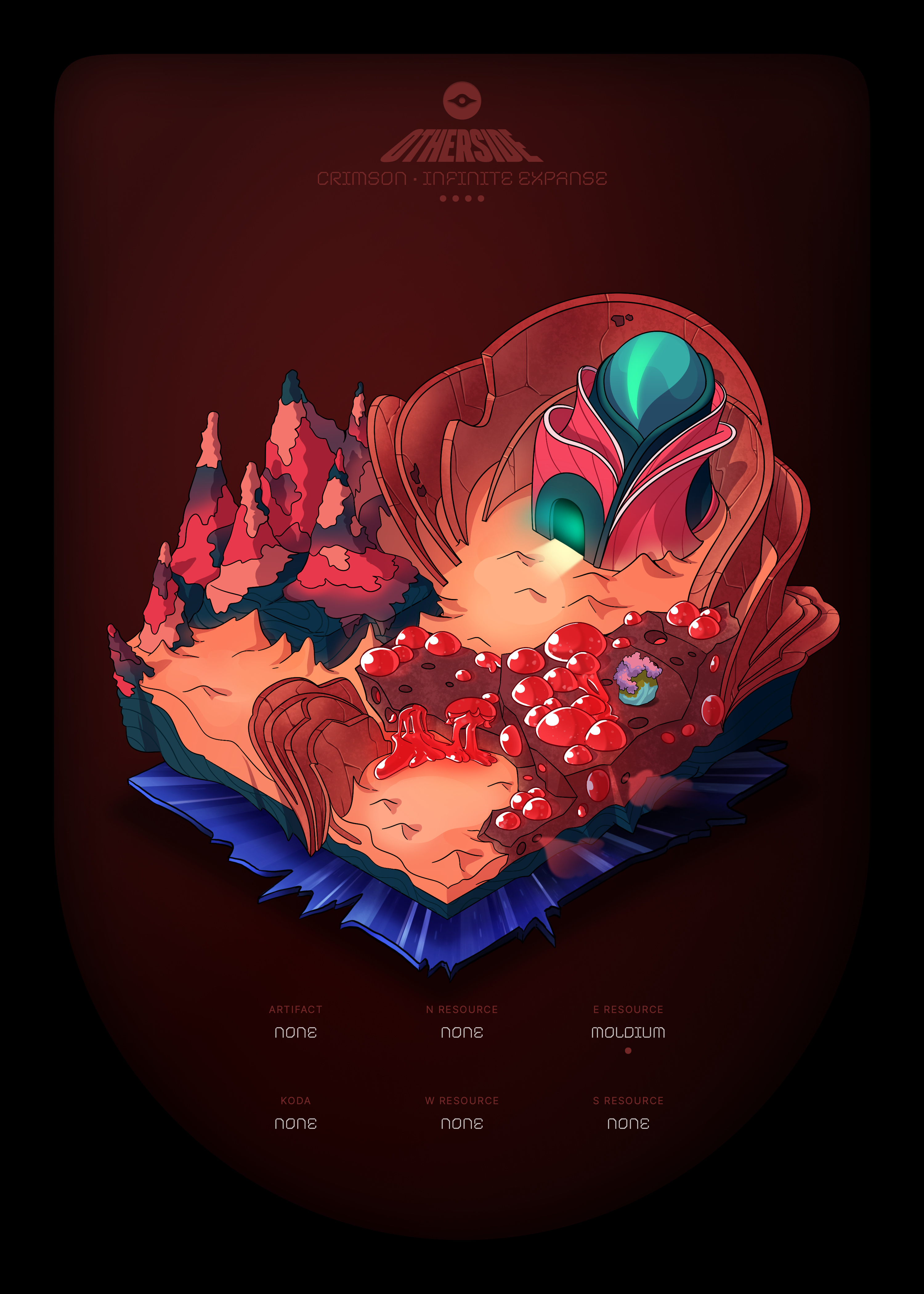 Otherdeed #61706 — Crimson
