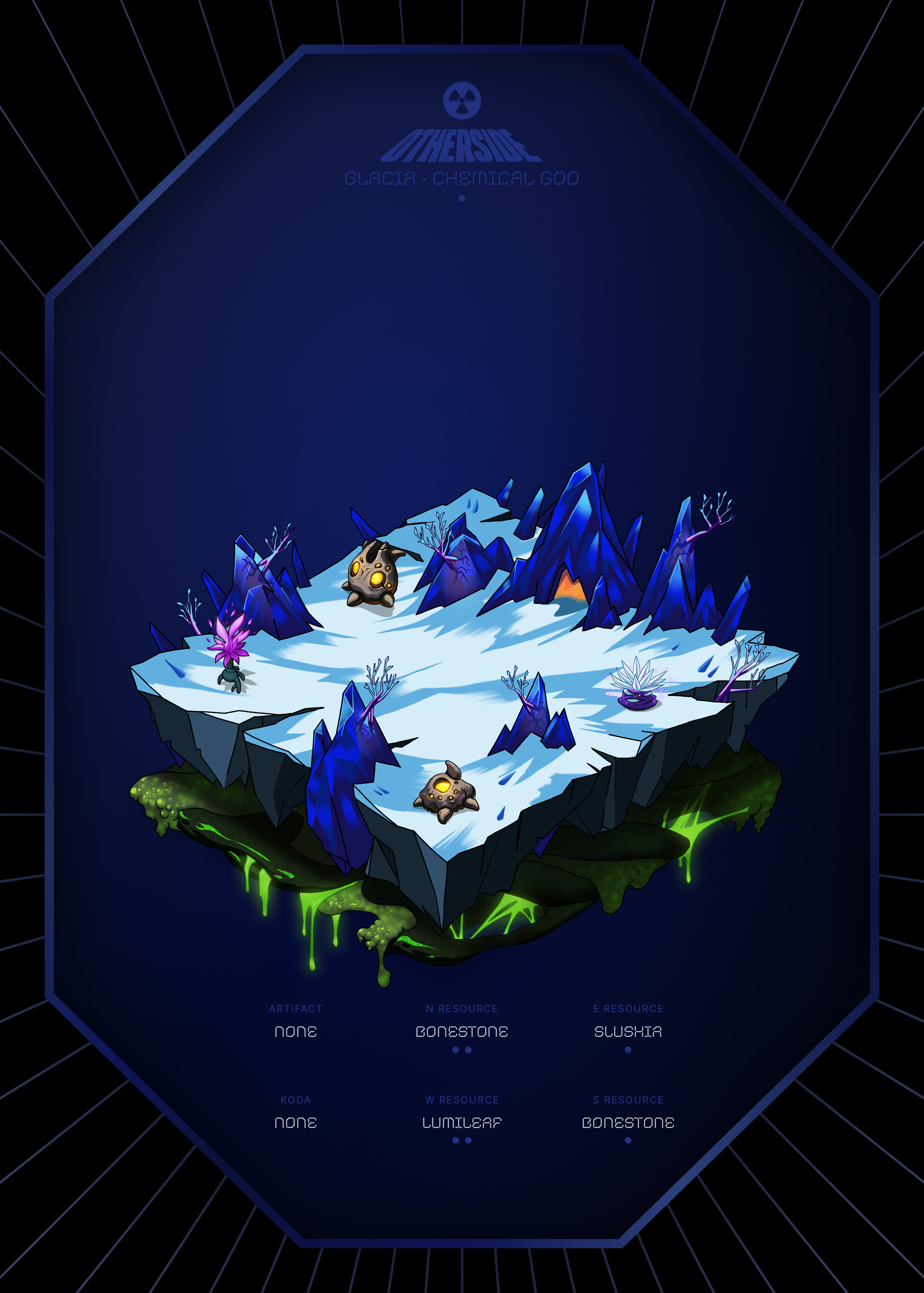 Otherdeed #14480 — Glacia