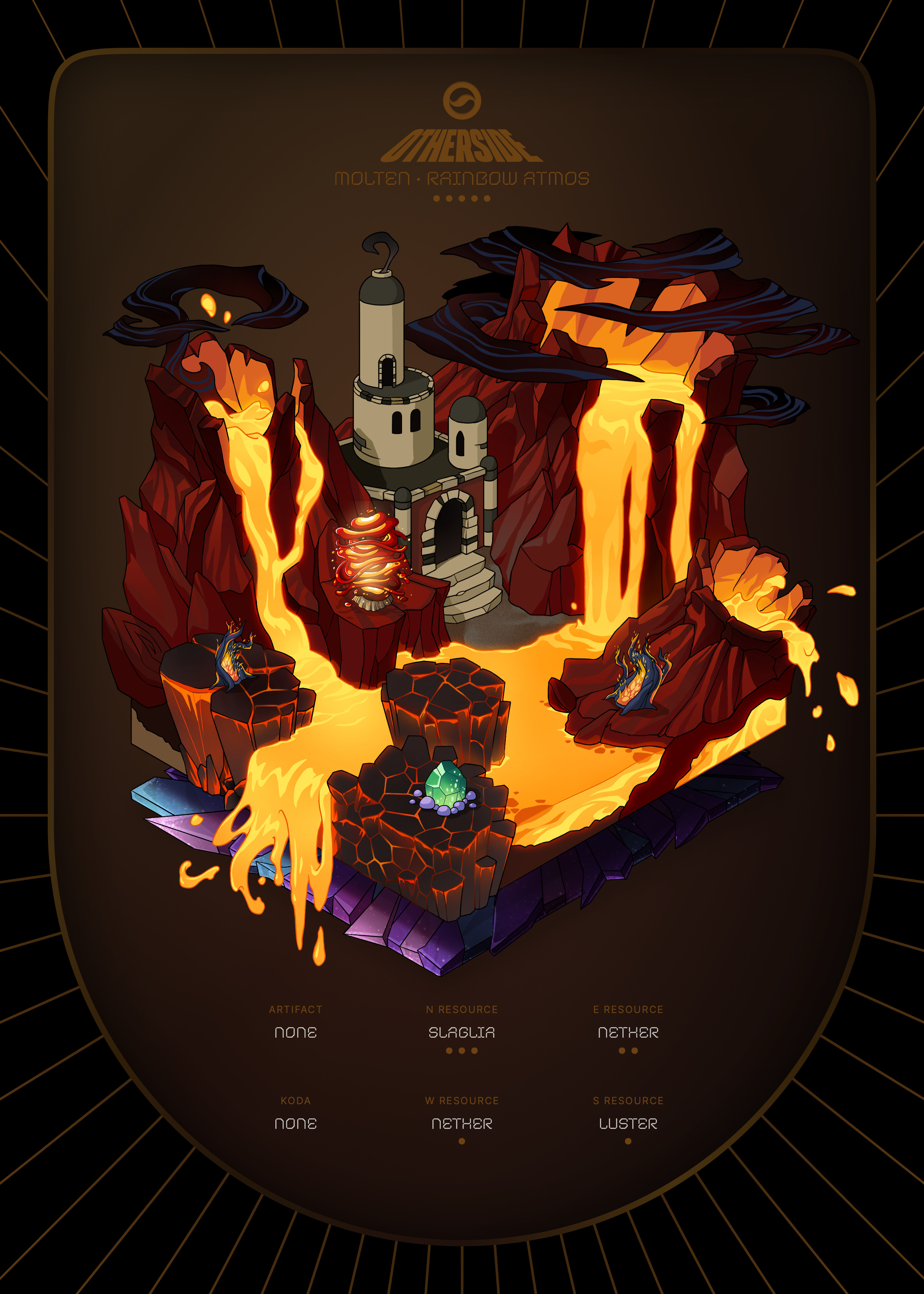Otherdeed #68682 — Molten