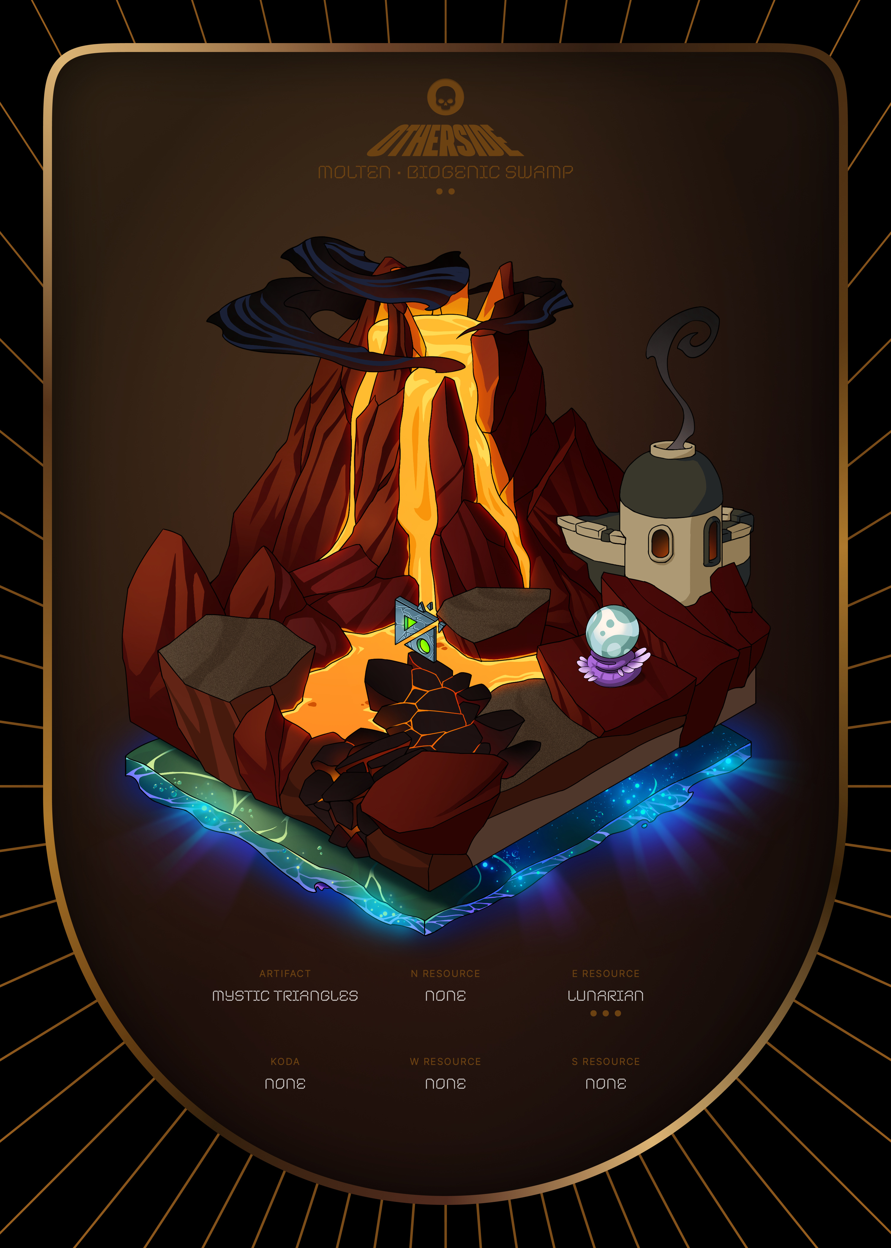 Otherdeed #5329 — Molten