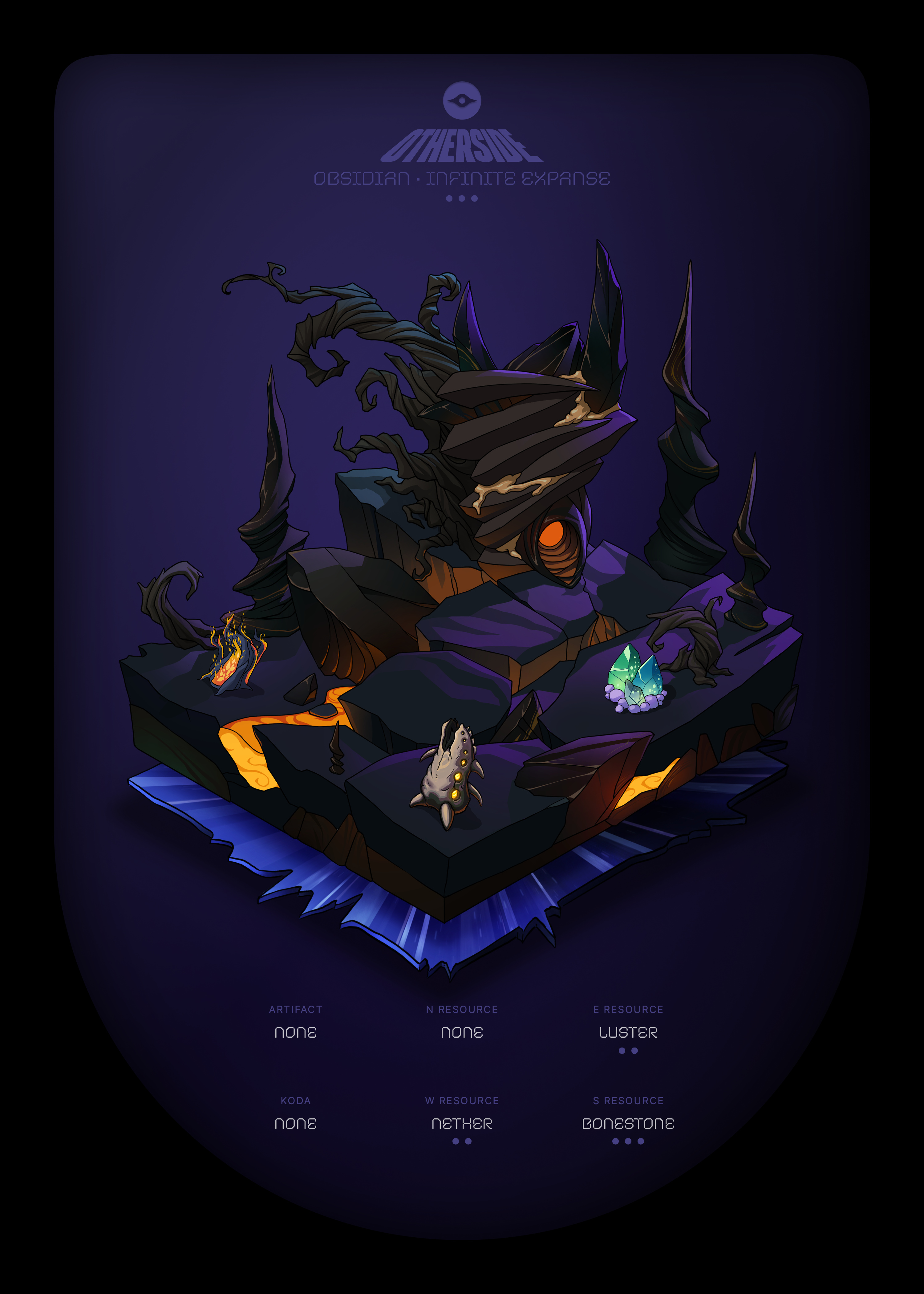 Otherdeed #56354 — Obsidian