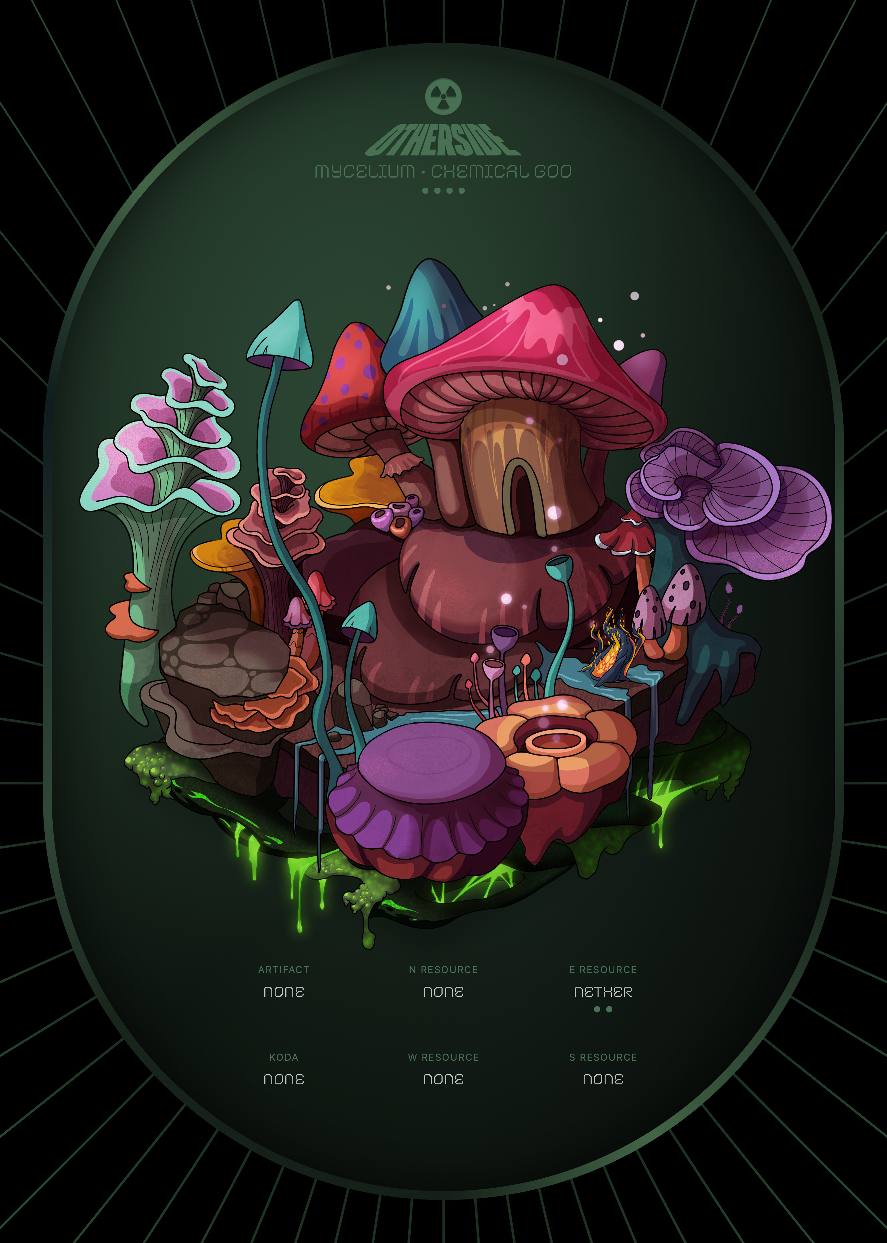 Otherdeed #12759 — Mycelium