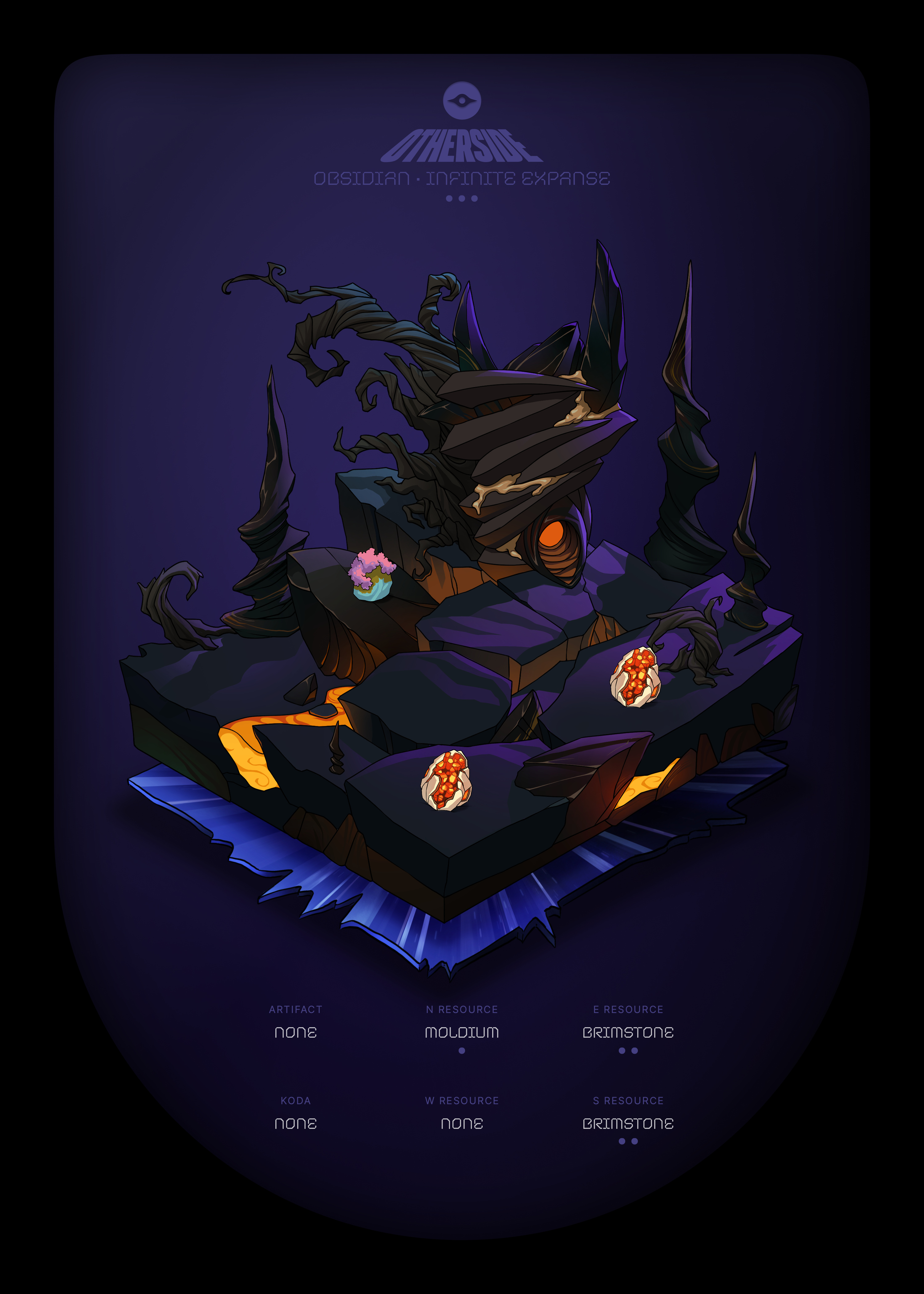 Otherdeed #47885 — Obsidian