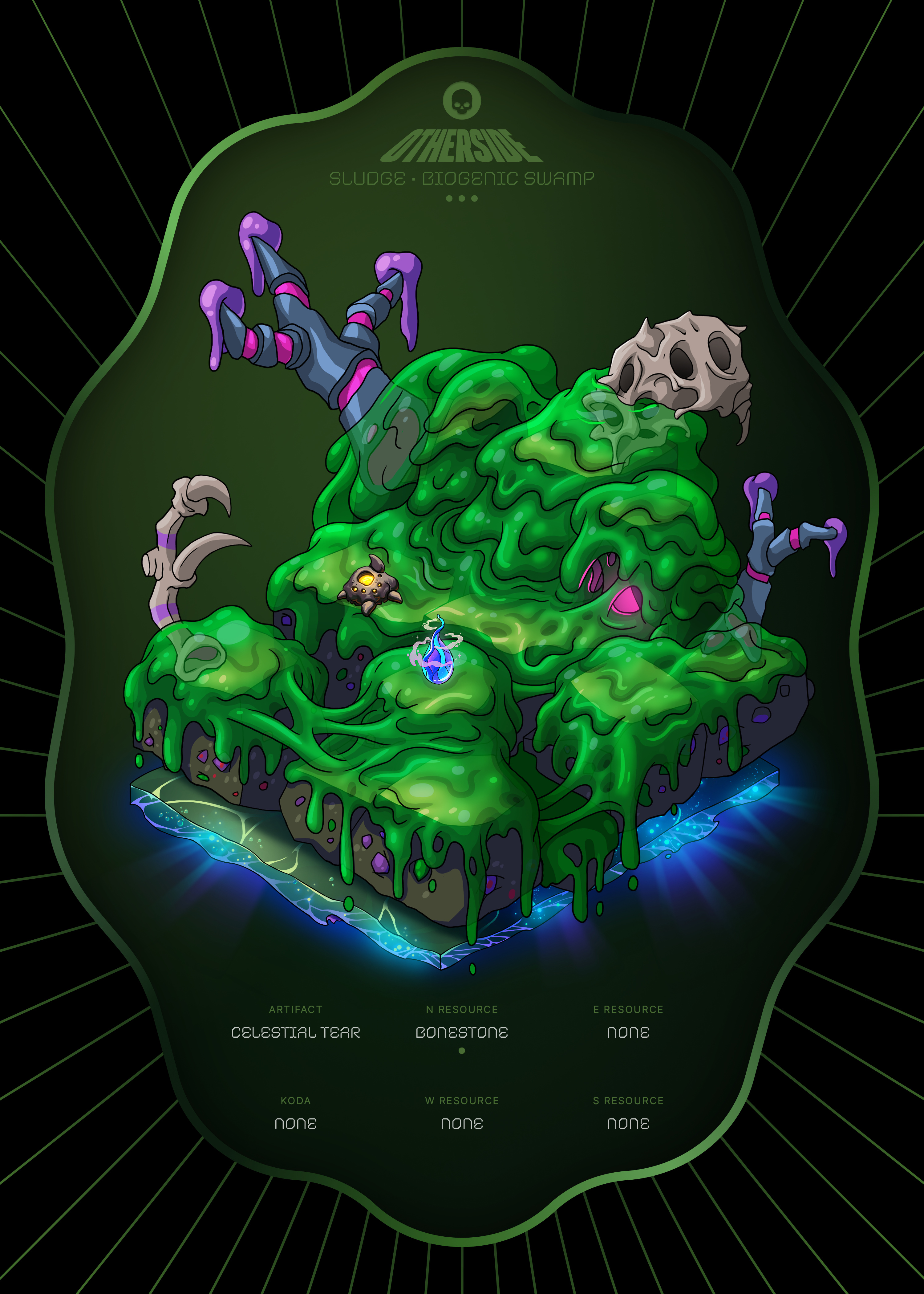 Otherdeed #8264 — Sludge
