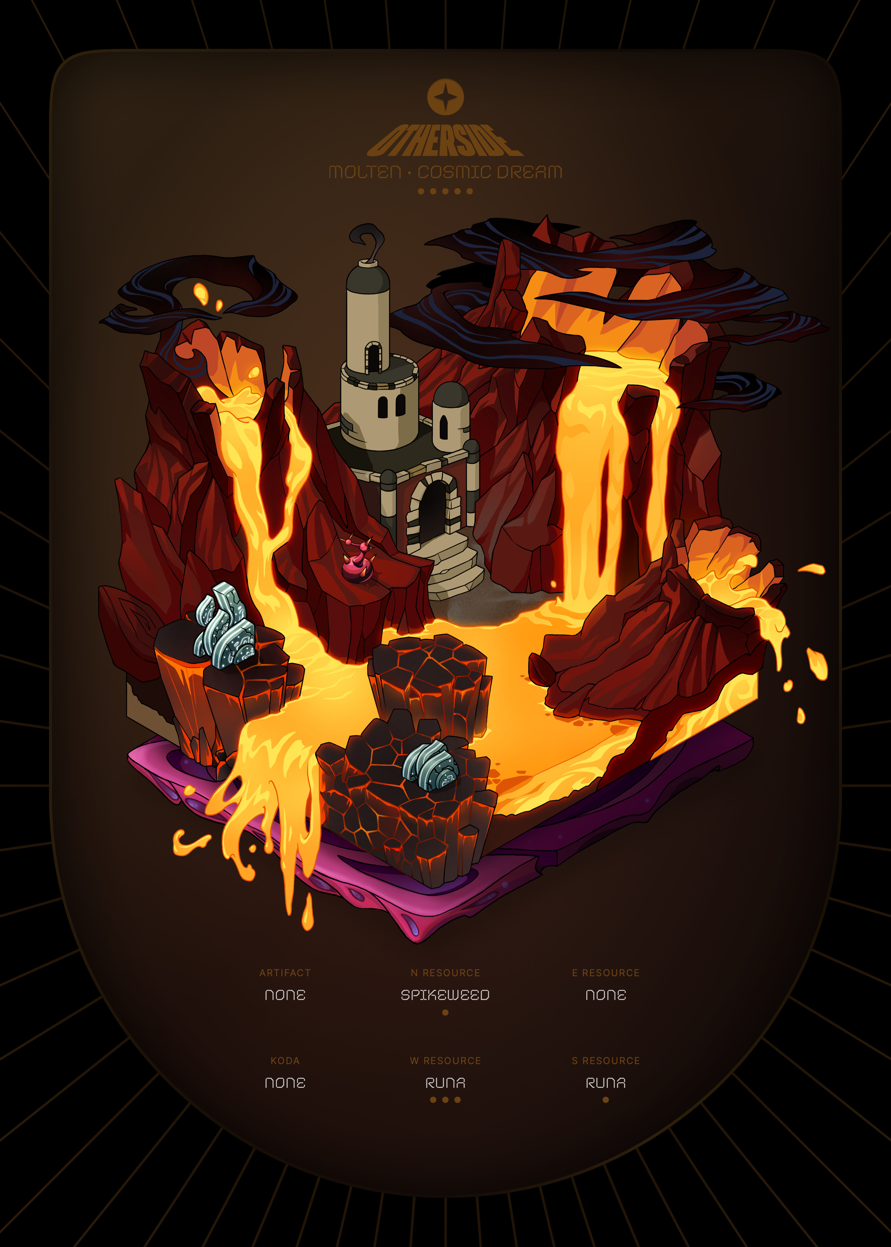 Otherdeed #90384 — Molten