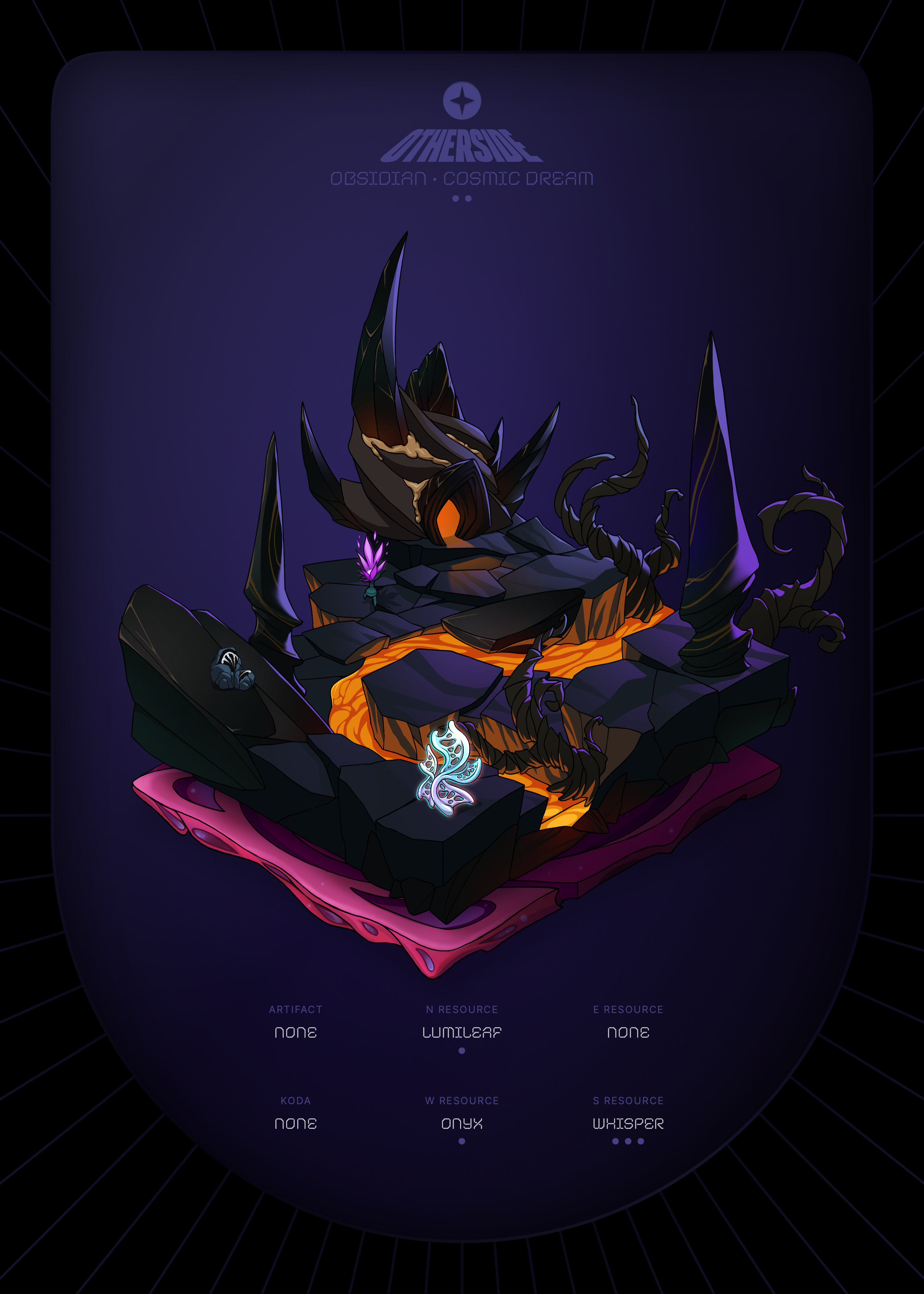 Otherdeed #32427 — Obsidian