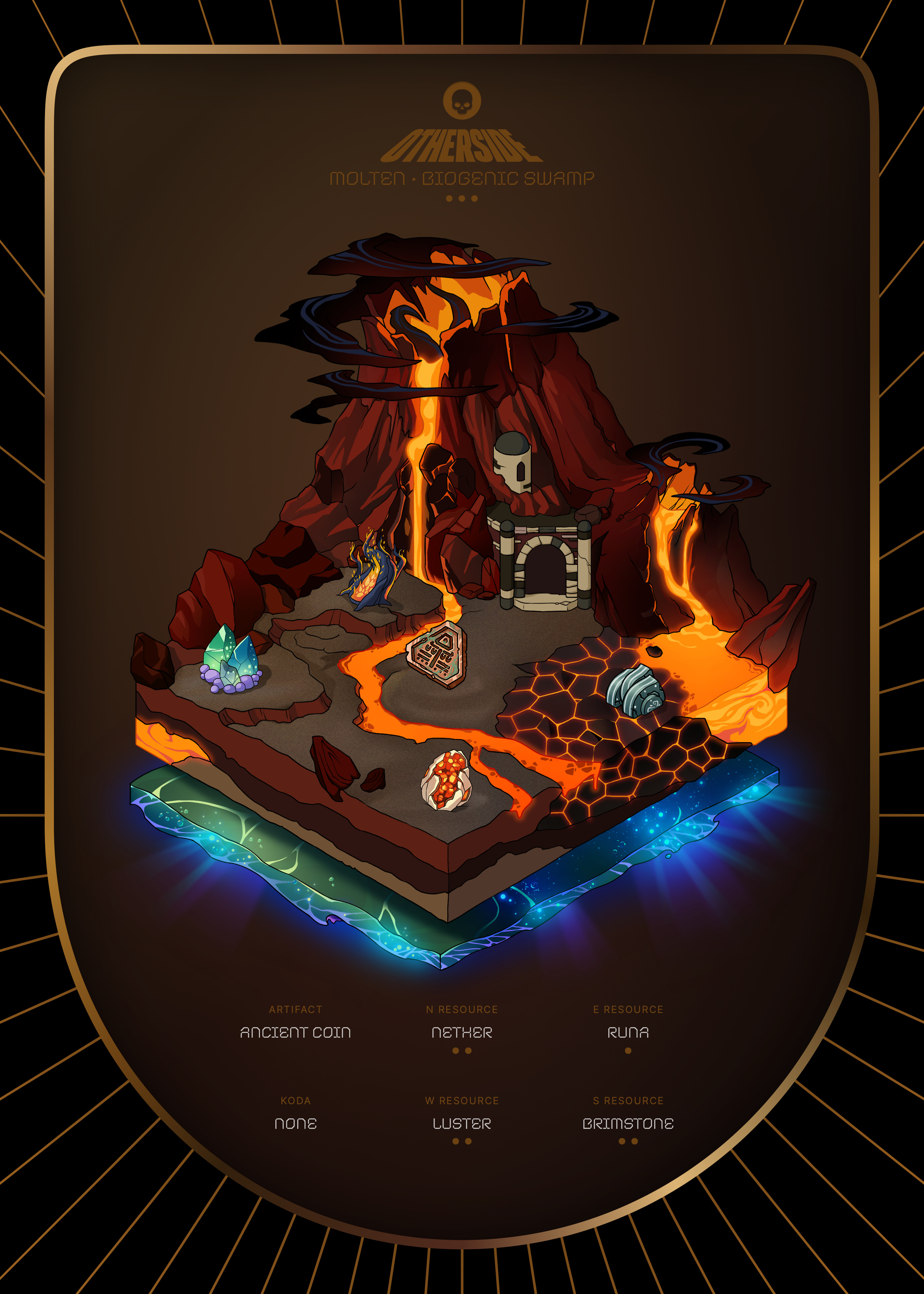 Otherdeed #4956 — Molten