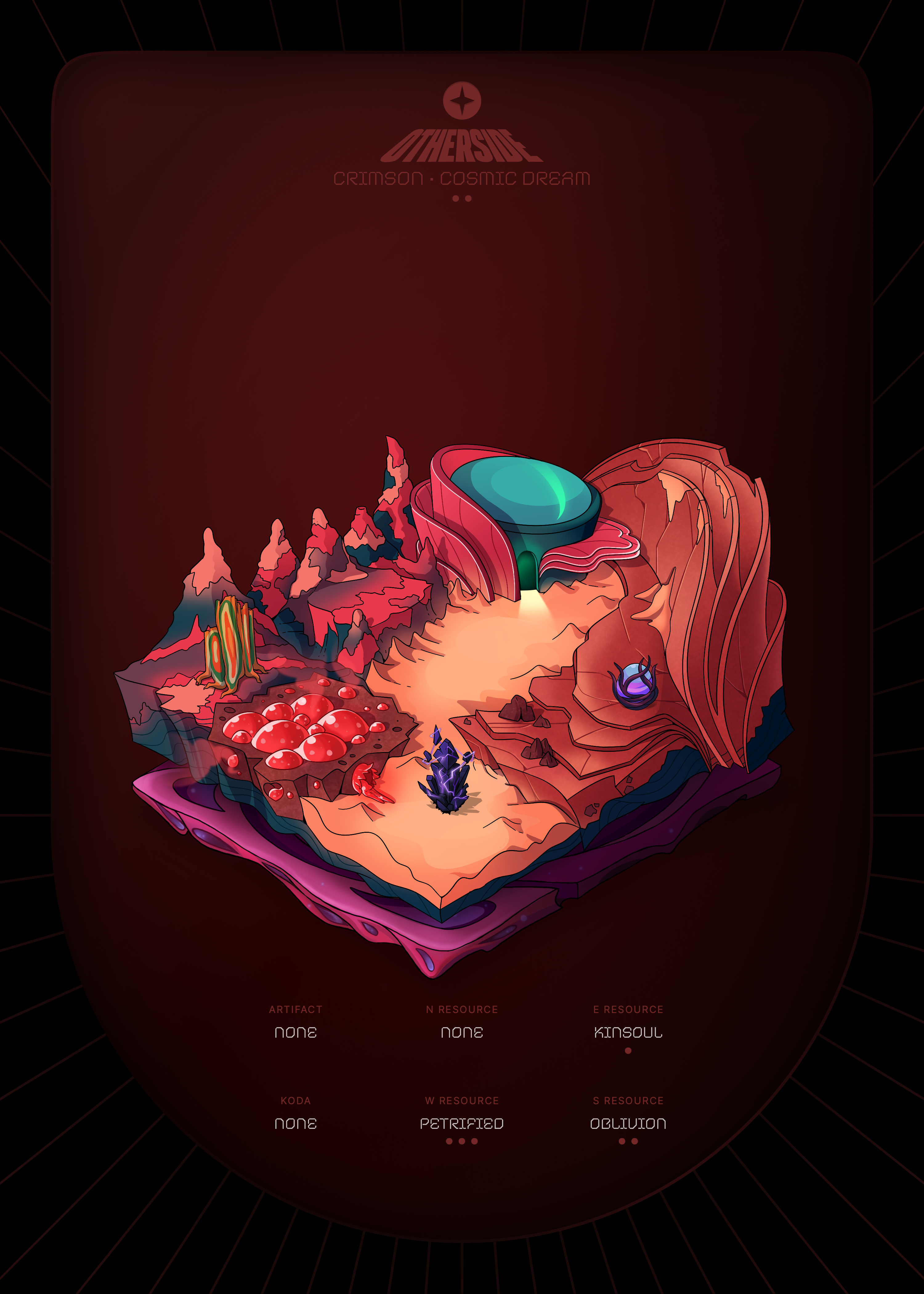 Otherdeed #38182 — Crimson