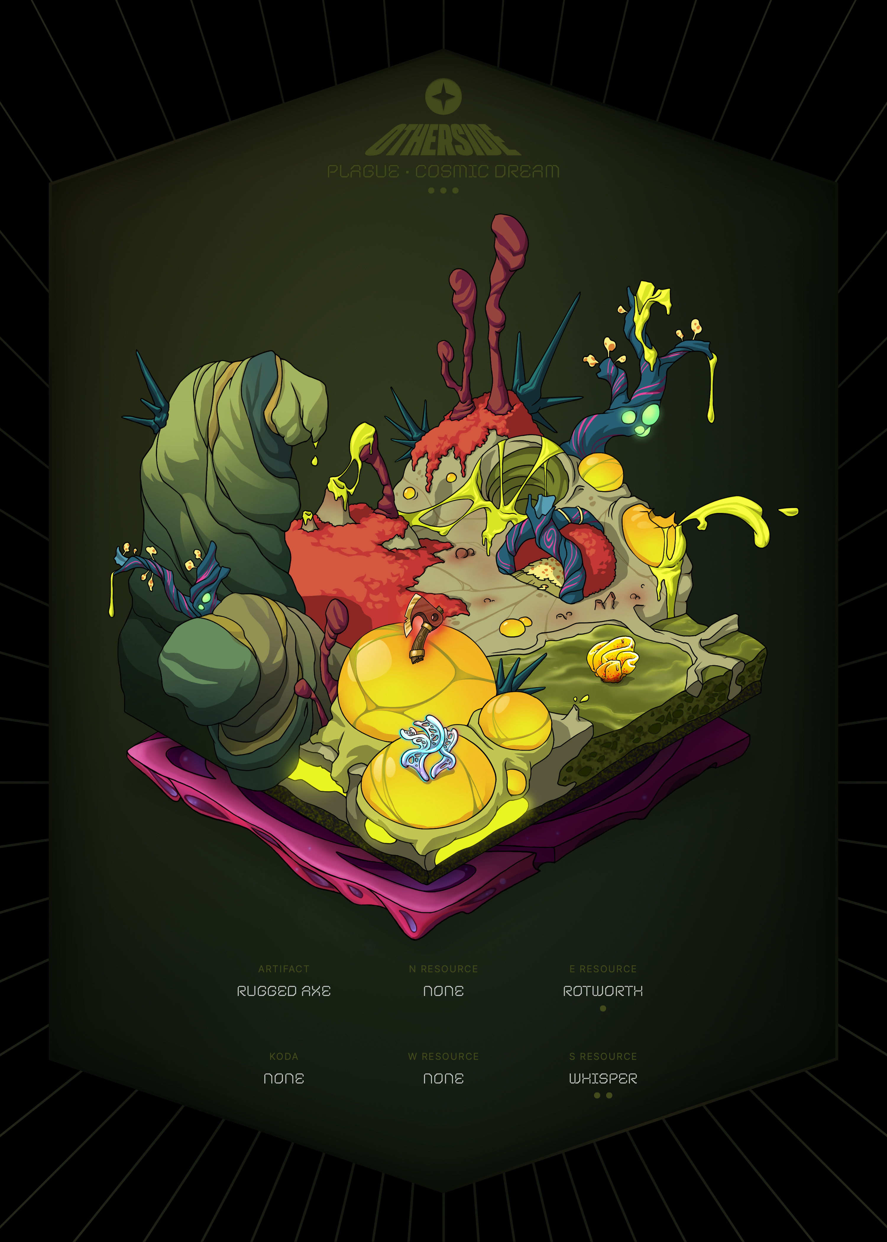 Otherdeed #95792 — Plague