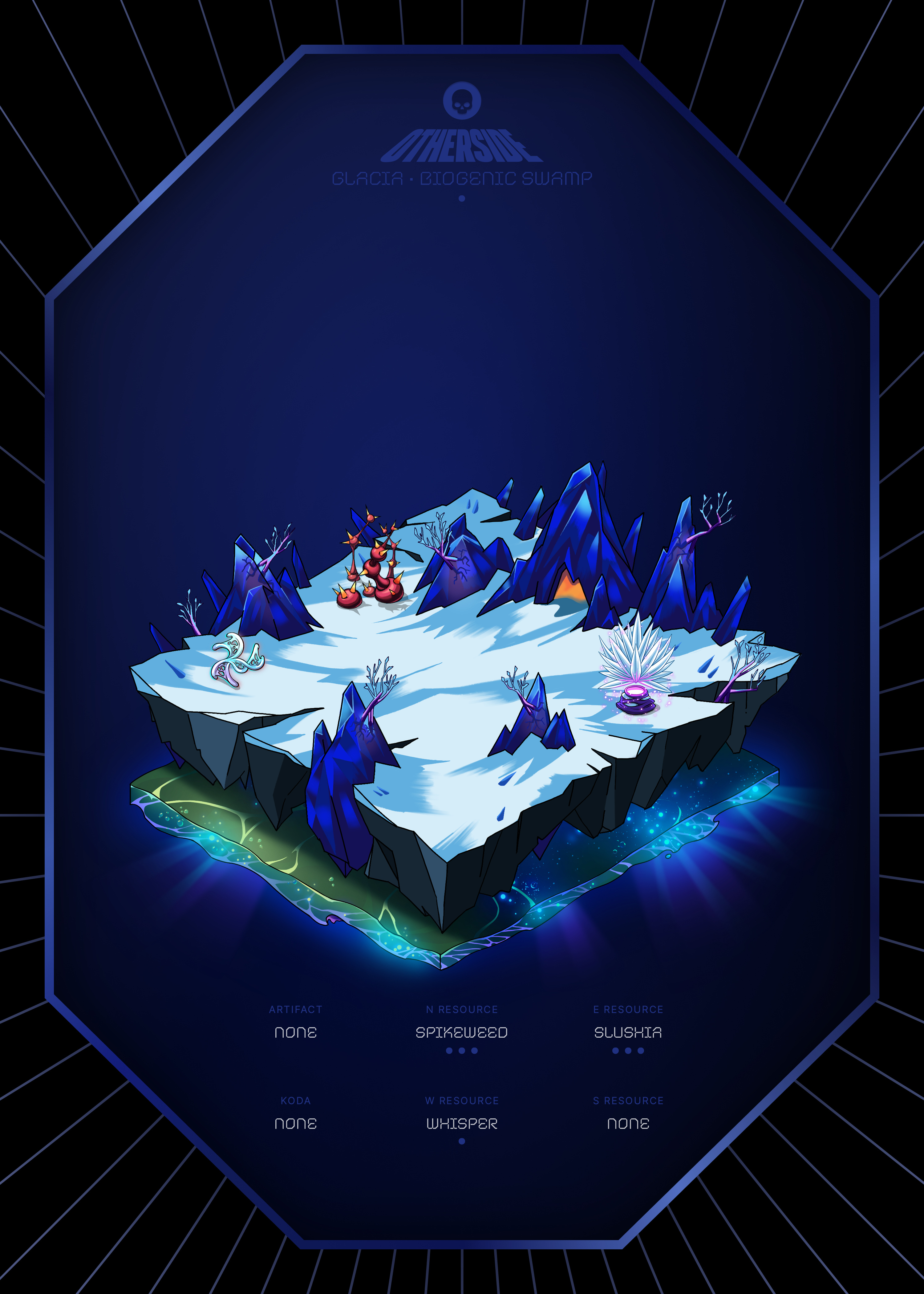 Otherdeed #3328 — Glacia