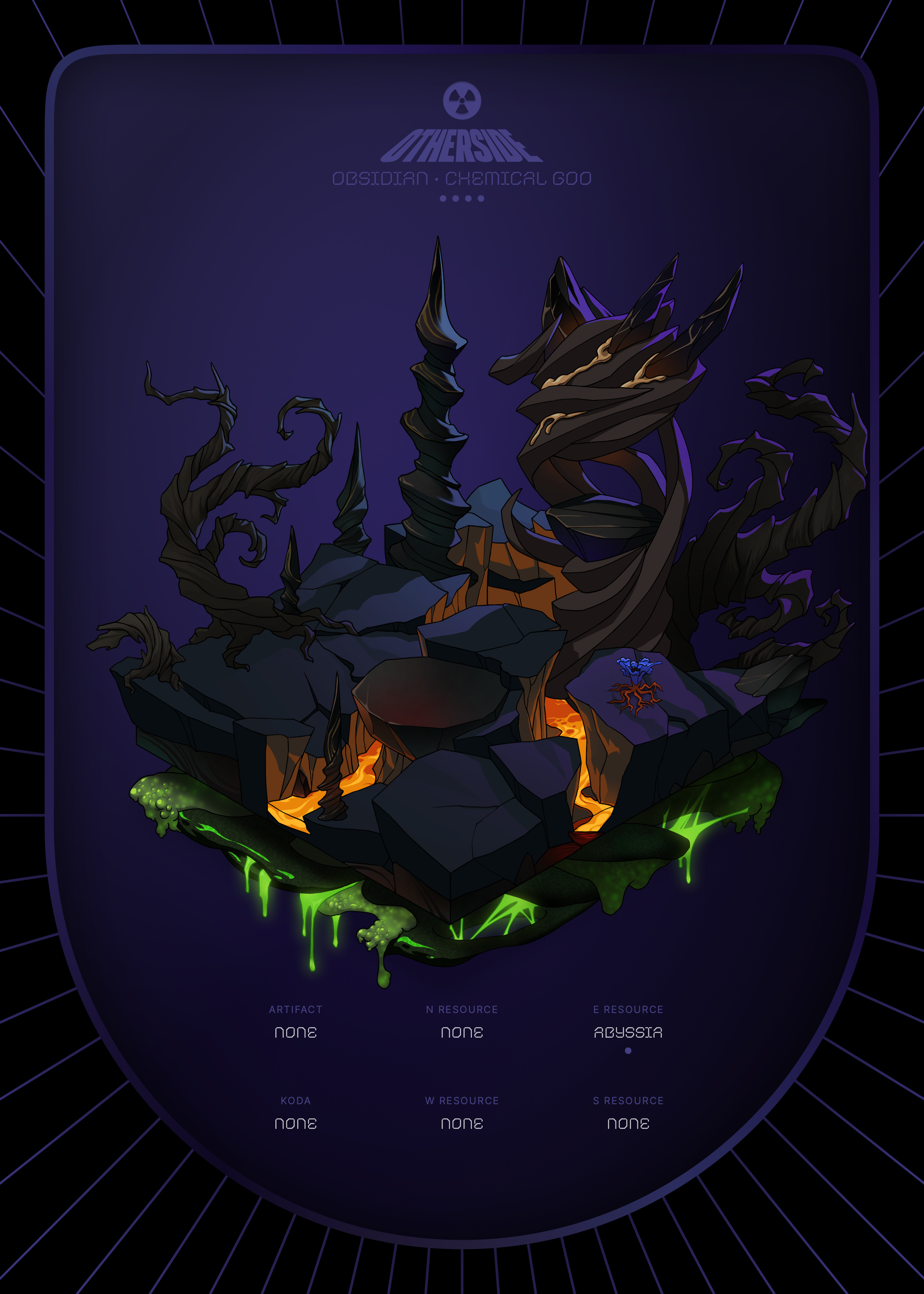 Otherdeed #10199 — Obsidian