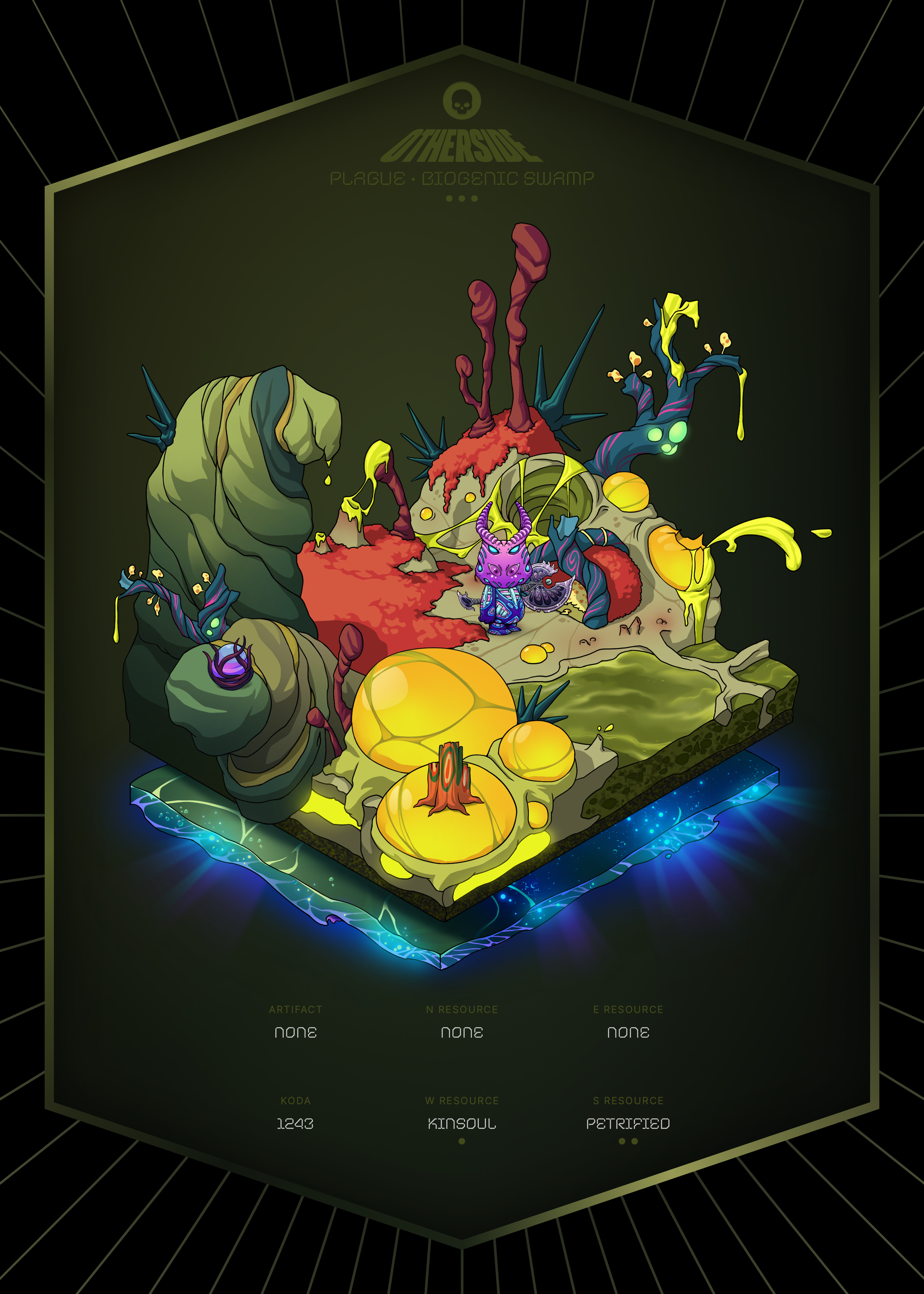 Otherdeed #7067 — Plague