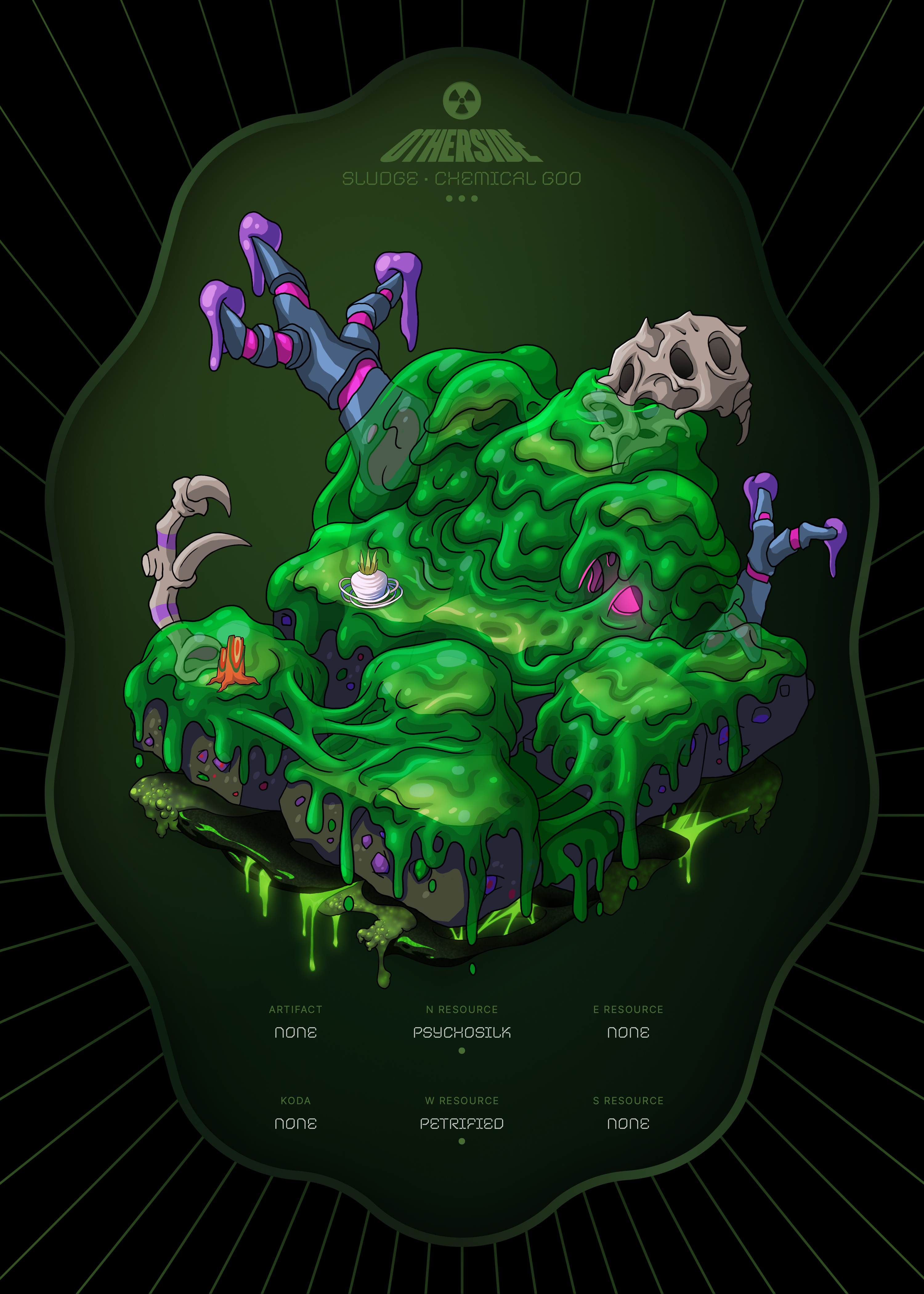 Otherdeed #10927 — Sludge
