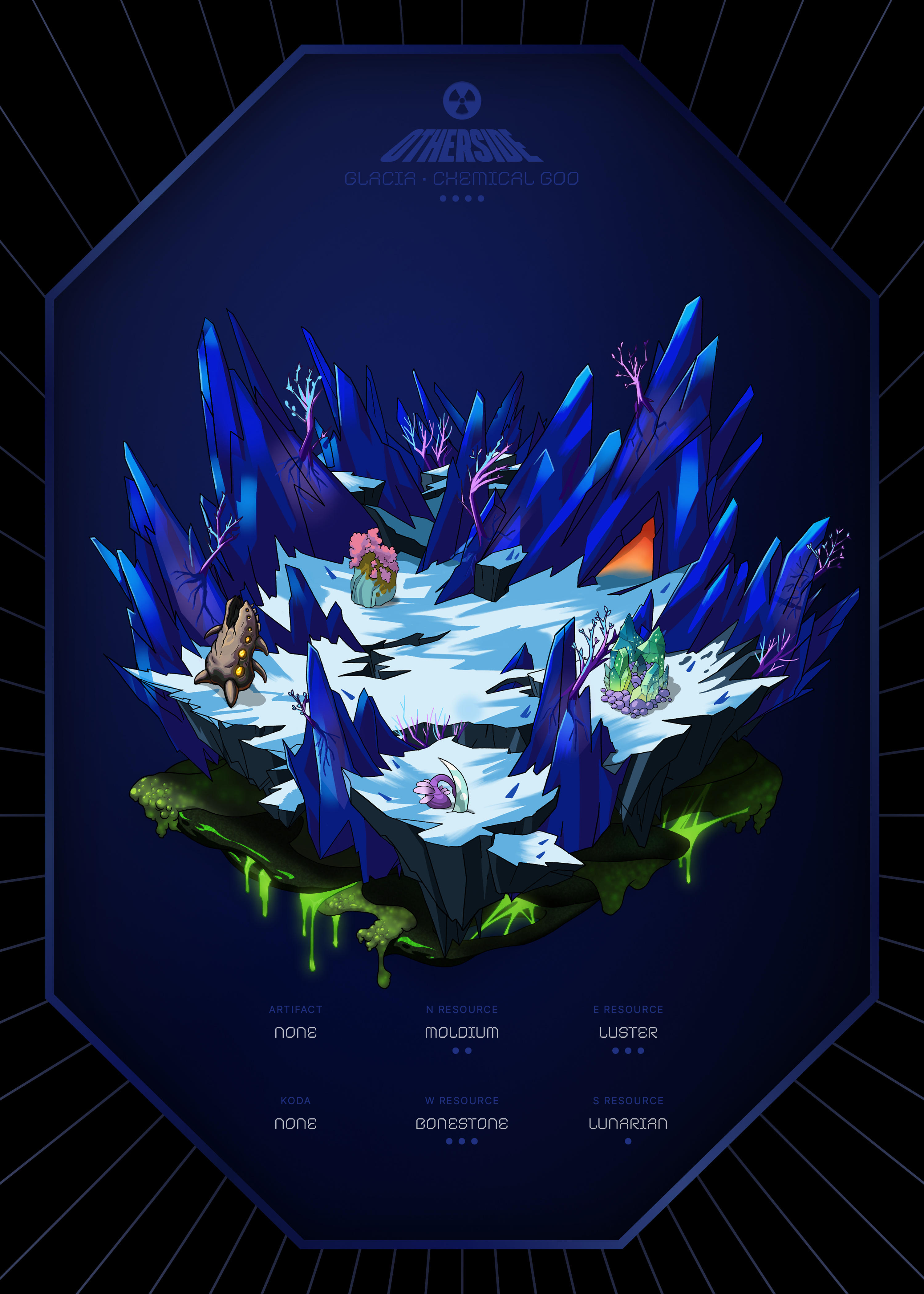 Otherdeed #22693 — Glacia